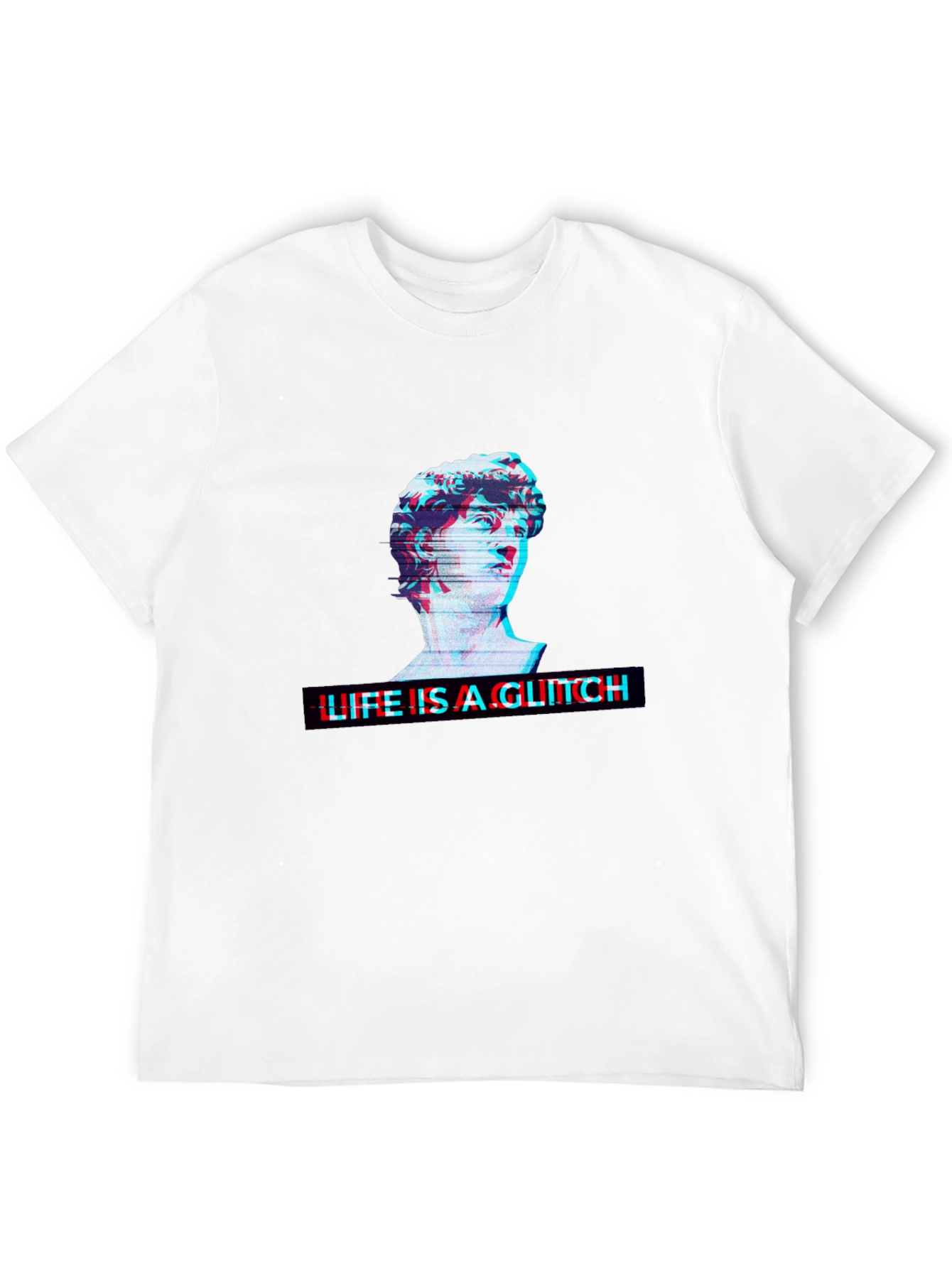 Glitch Art T-Shirt - Life is a Glitch Design - 12