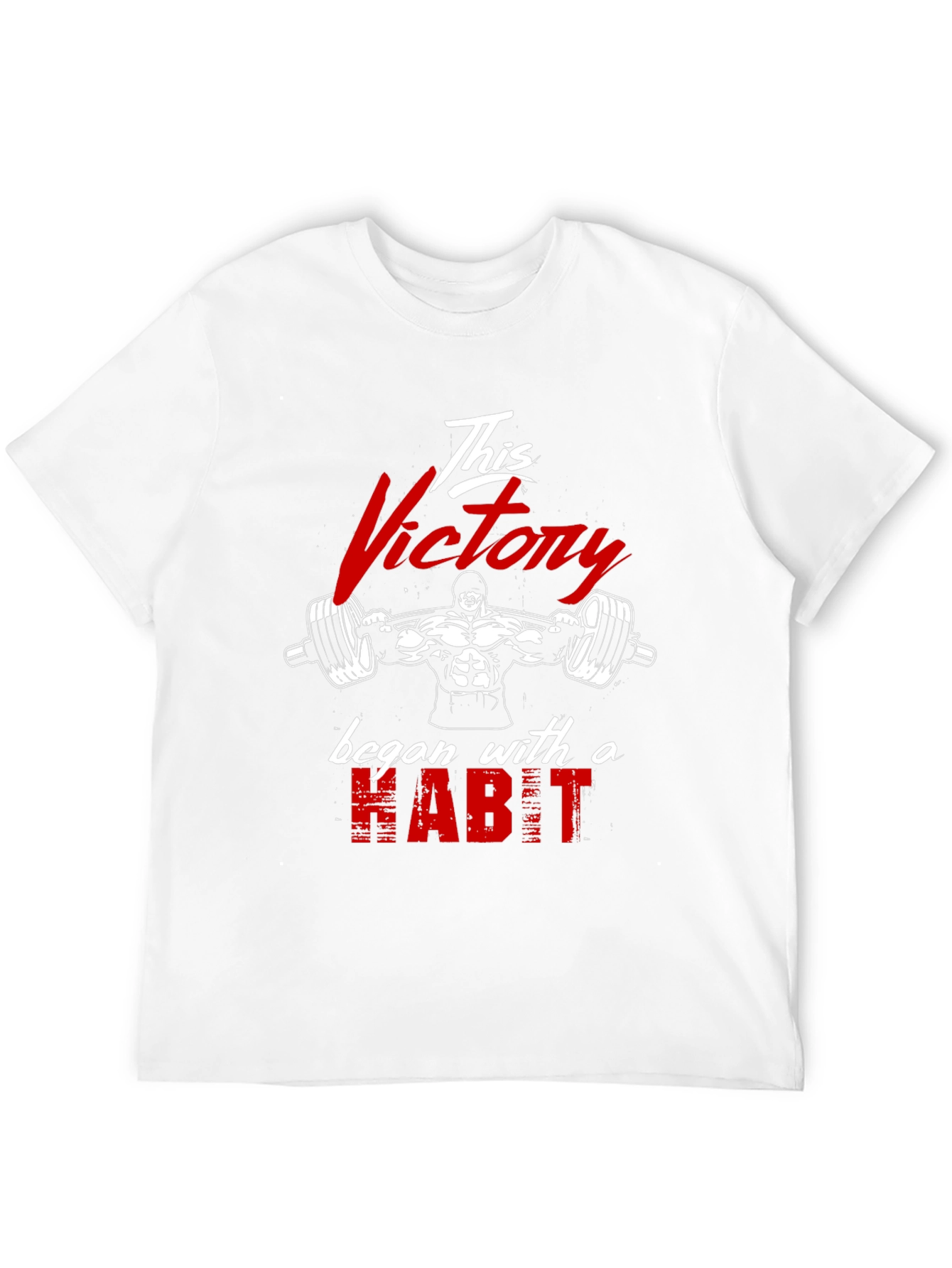 Victory Habit Gym T-Shirt - Fitness Motivation - 12