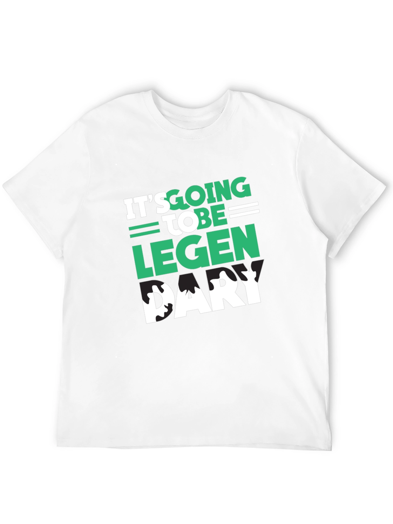 Black Legendary Graphic Tee - Stylish Men's Black T-Shirt view 12