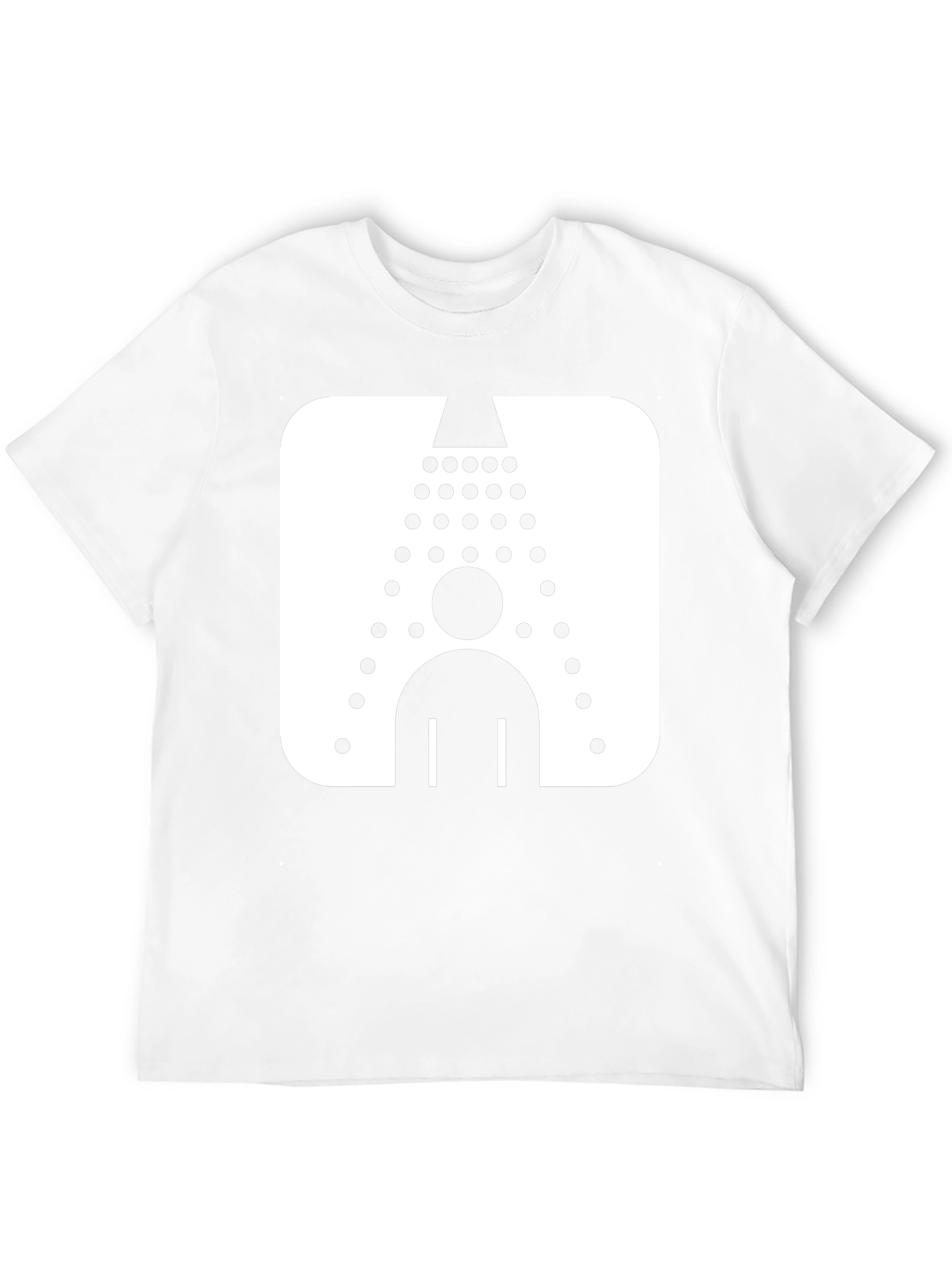 Black Shower Icon Black T-Shirt - Clean Humor Graphic Tee view 12