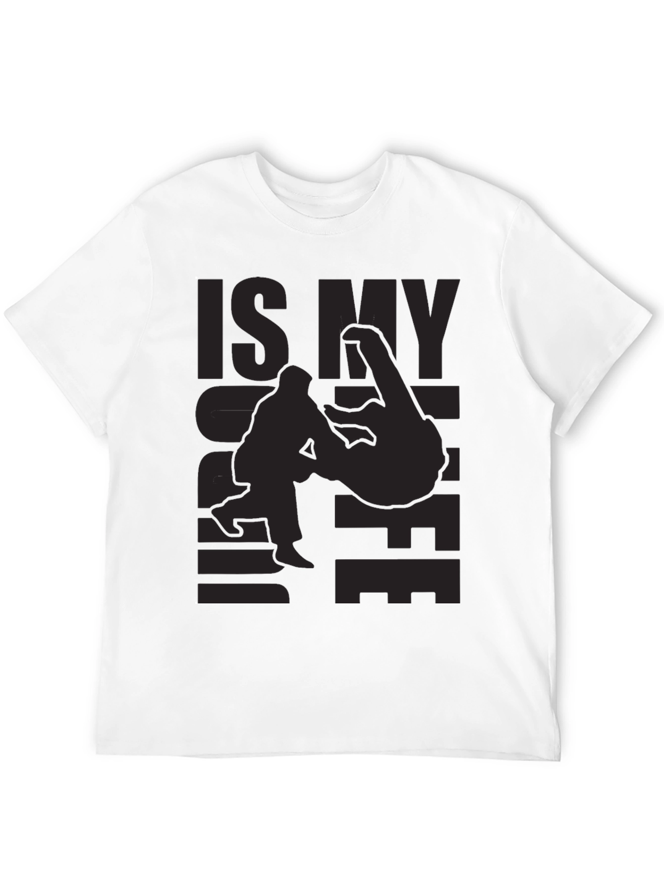 Black Funny BJJ T-Shirt - Is My Gi OK? view 12