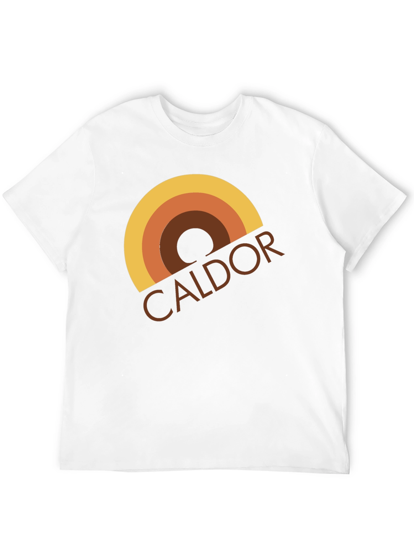 Black Retro Caldor Style T-Shirt view 12