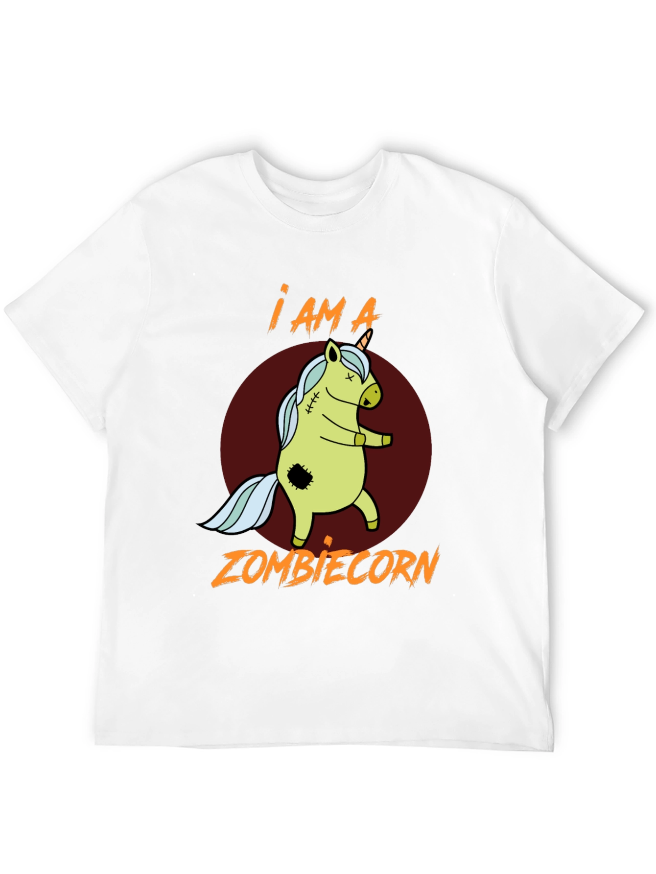 Black Zombiecorn T-Shirt - I am a Zombiecorn view 12