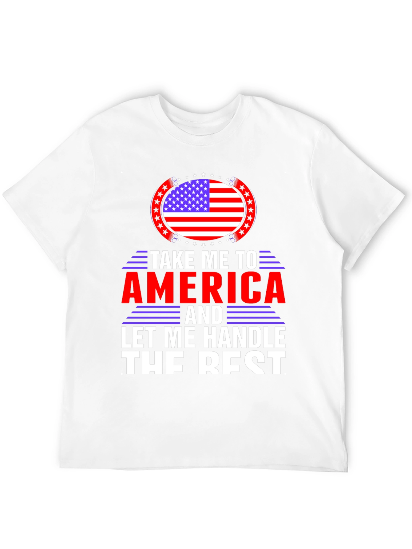 Black America Patriotic T-Shirt view 12