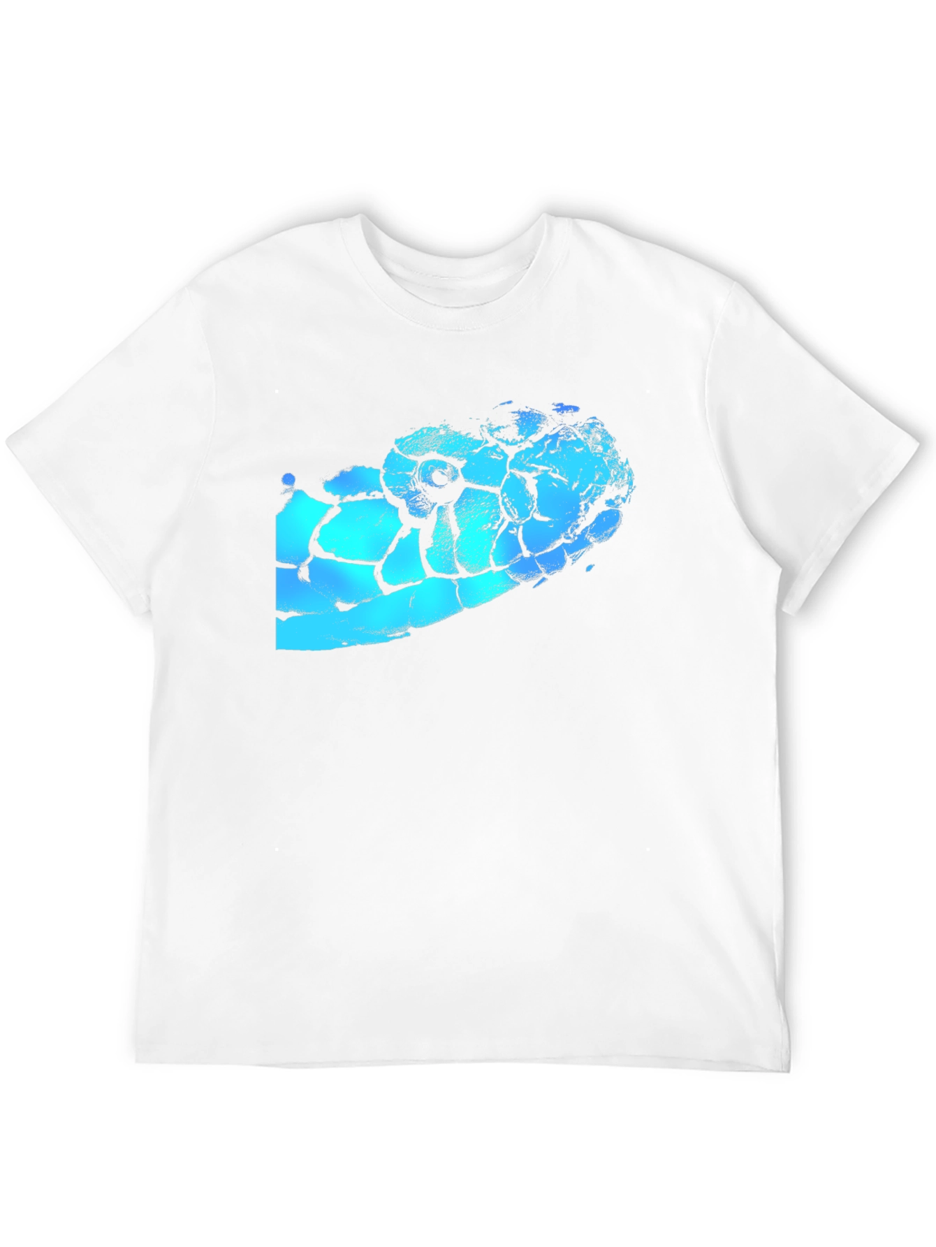 Black Snake Head Graphic Black T-Shirt view 12