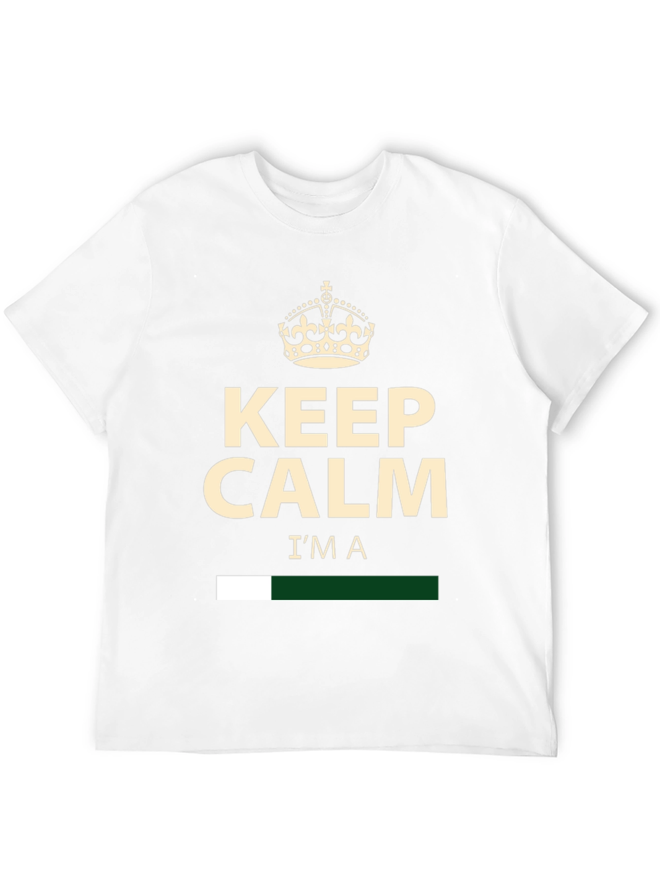 Black Keep Calm I'm A... Graphic Tee view 12