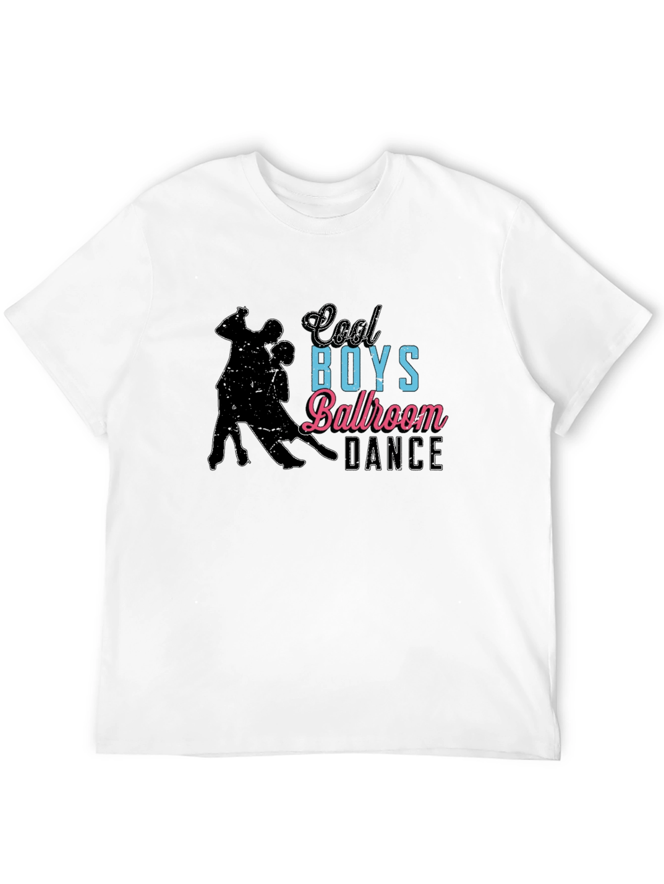 Black Cool Boys Ballroom Dance Graphic T-Shirt view 12