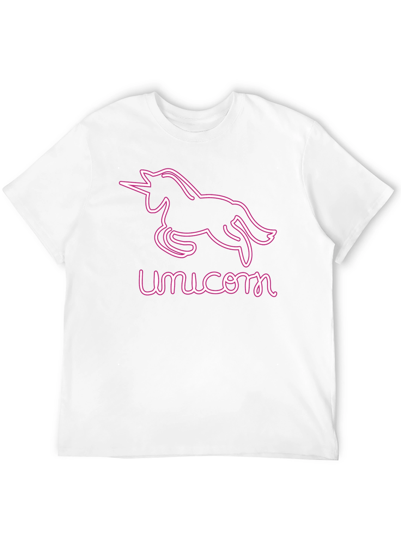 Black Unicorn Neon Graphic Tee - Black view 12