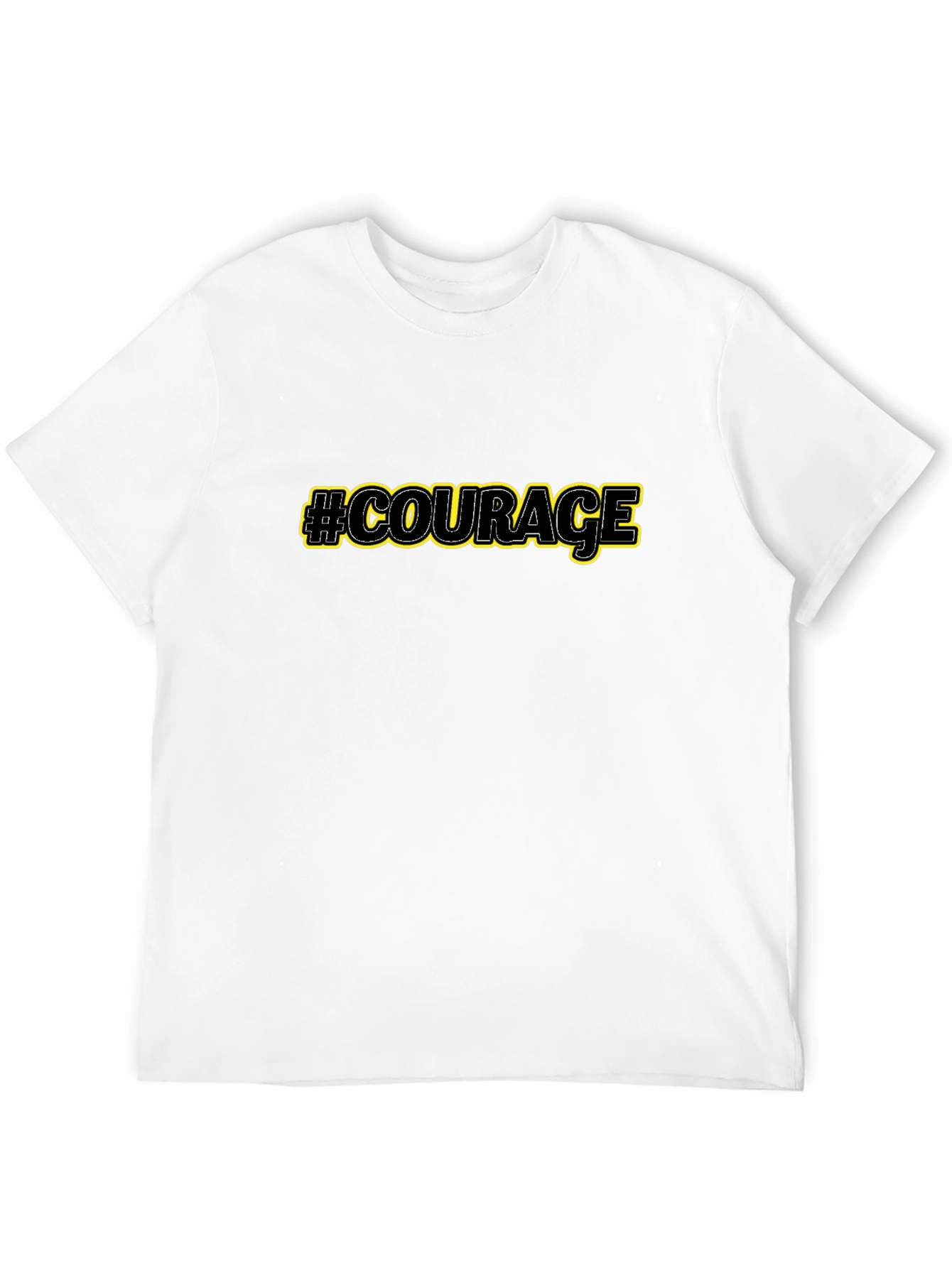 Black Courage Graphic Tee - Black view 12