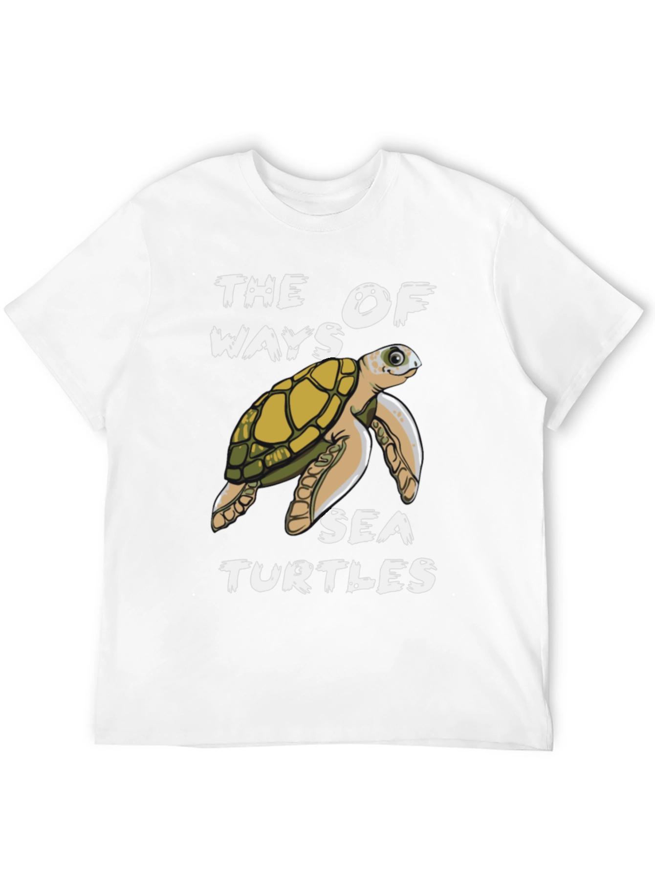 Black Sea Turtle Graphic Tee view 12