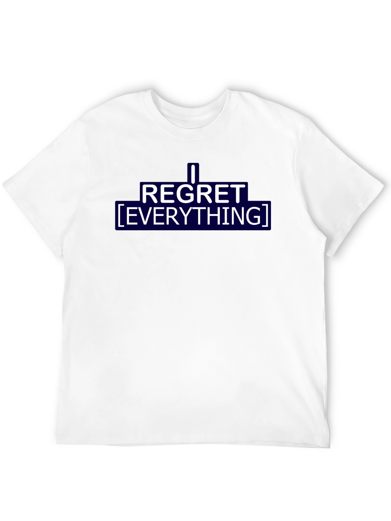 Black I Regret Everything Graphic Tee - Black view 12