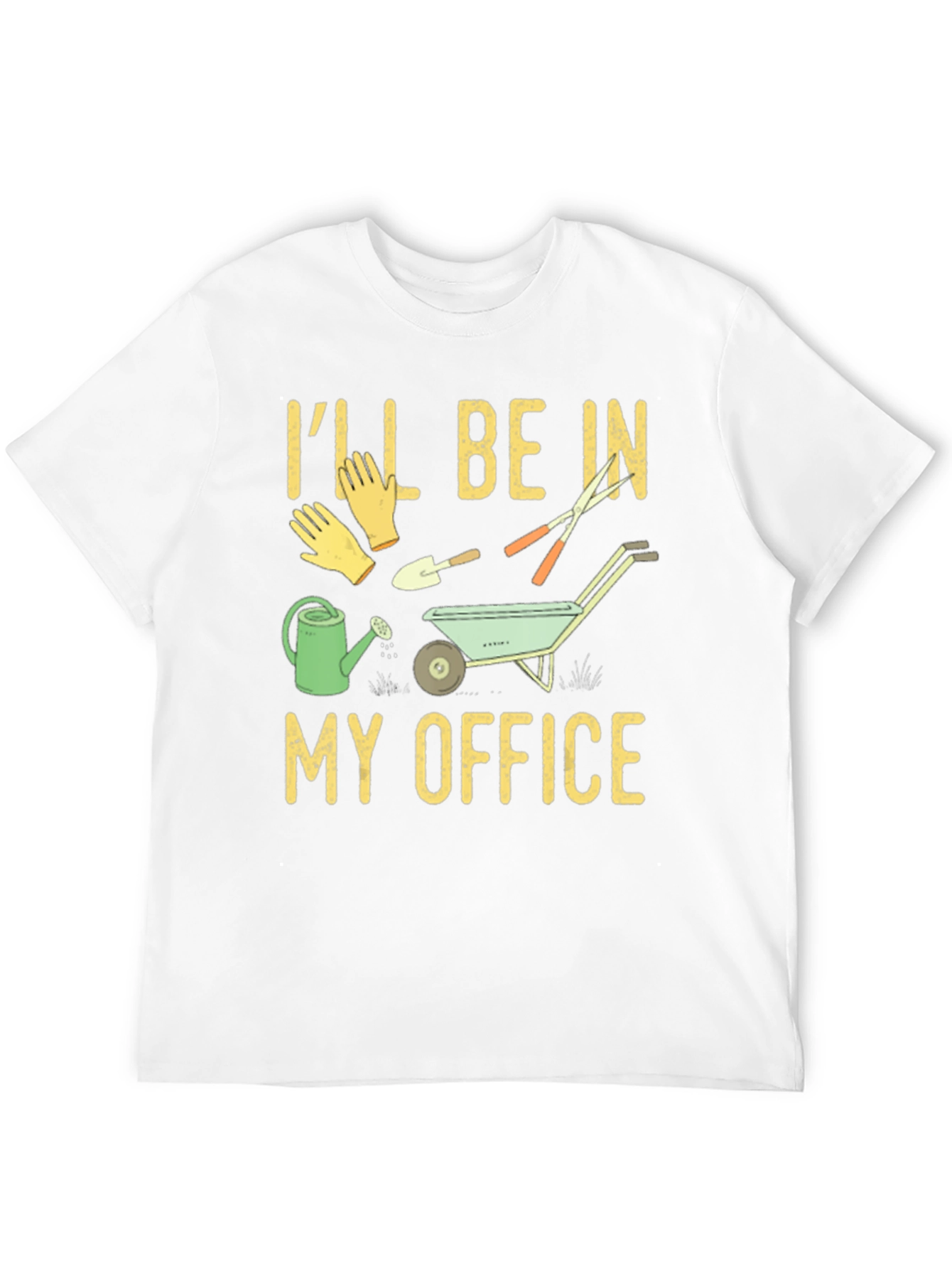 Black Gardening Office T-Shirt - Outdoor Humor Tee view 12