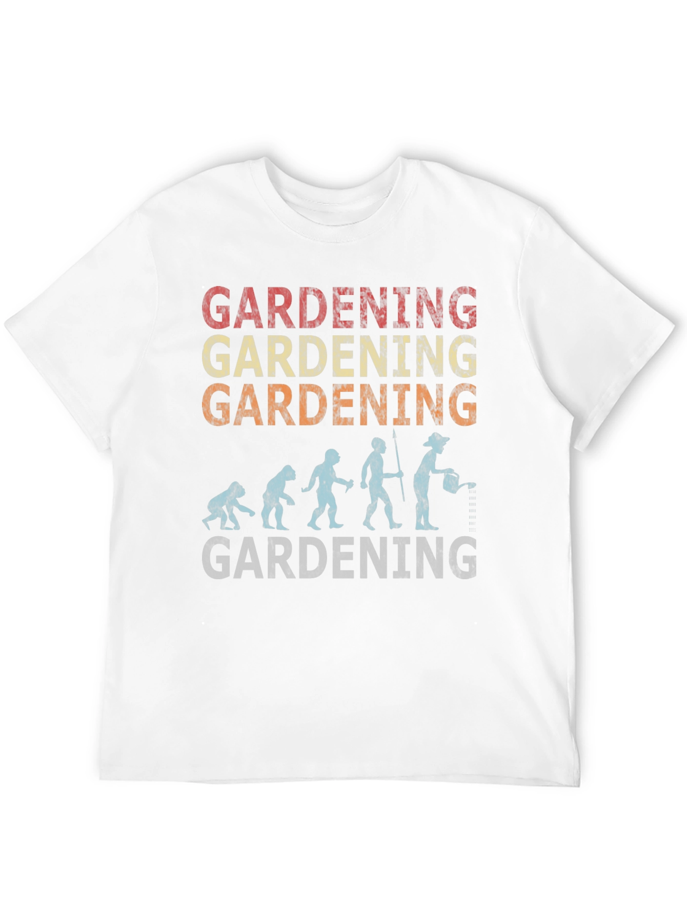 Black Gardening Evolution T-Shirt Funny Gardener Tee view 12