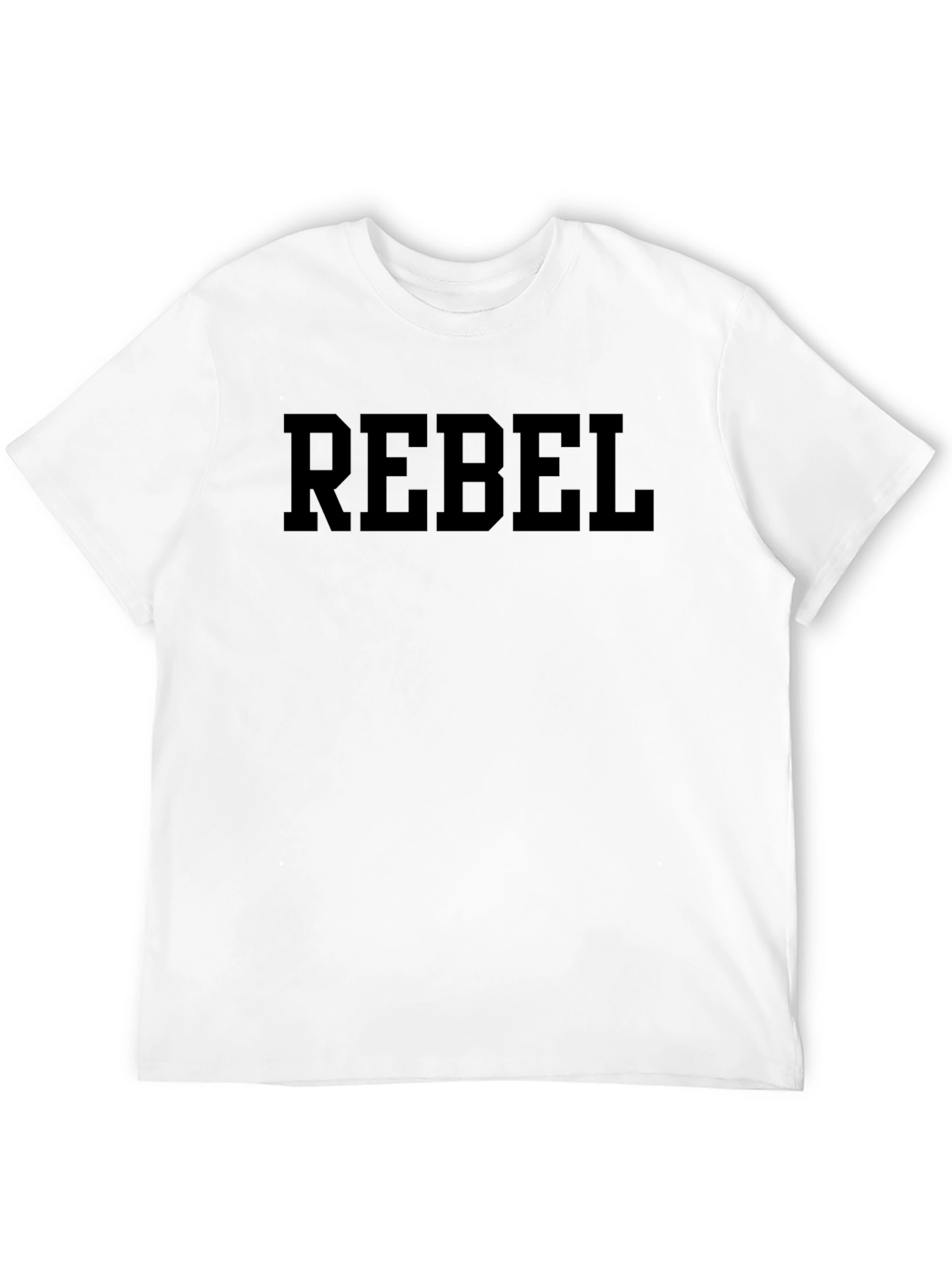Black Rebel Graphic Tee - Classic Black T-Shirt view 12