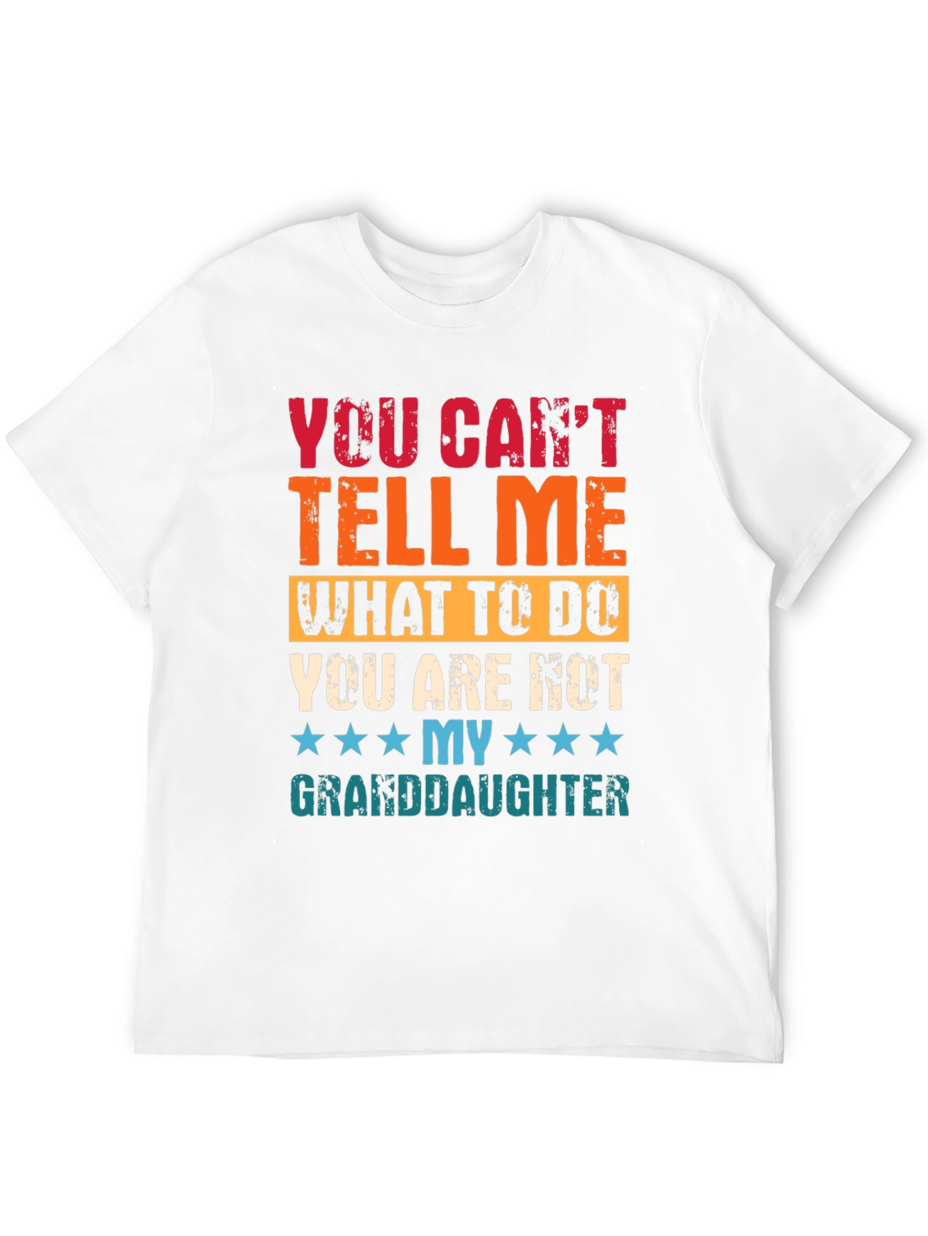 Black Funny Granddaughter T-Shirt view 12