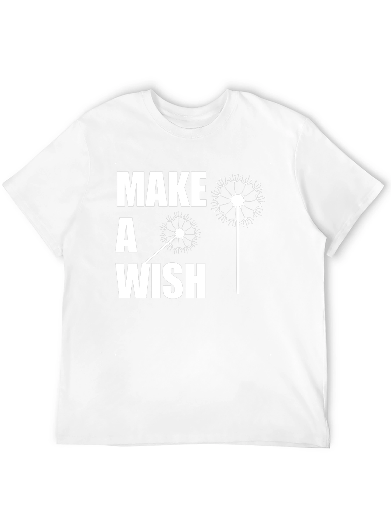 Black Make a Wish Graphic Tee - Casual Black T-Shirt view 12