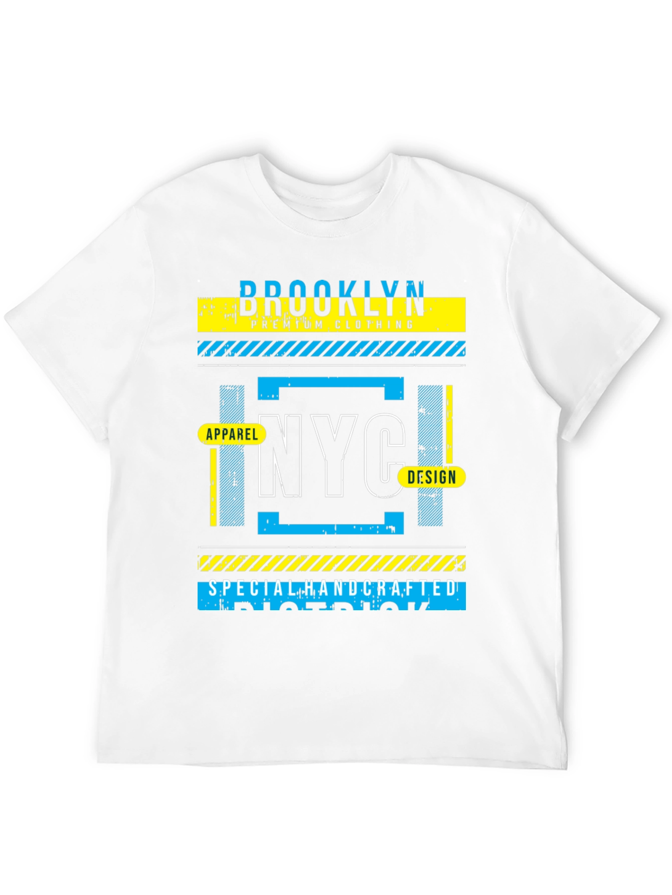Black Brooklyn NYC Graphic Print T-Shirt view 12