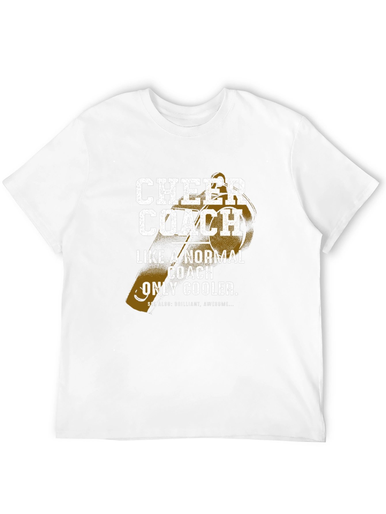 Black Cheer Coach T-Shirt - Like a Normal Coach Only Cooler view 12