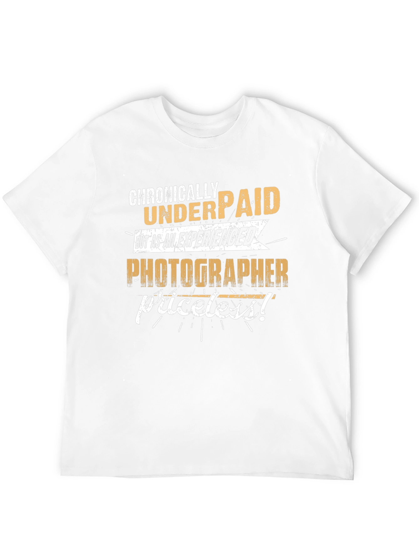 Black Chronically Underpaid Photographer T-Shirt view 12