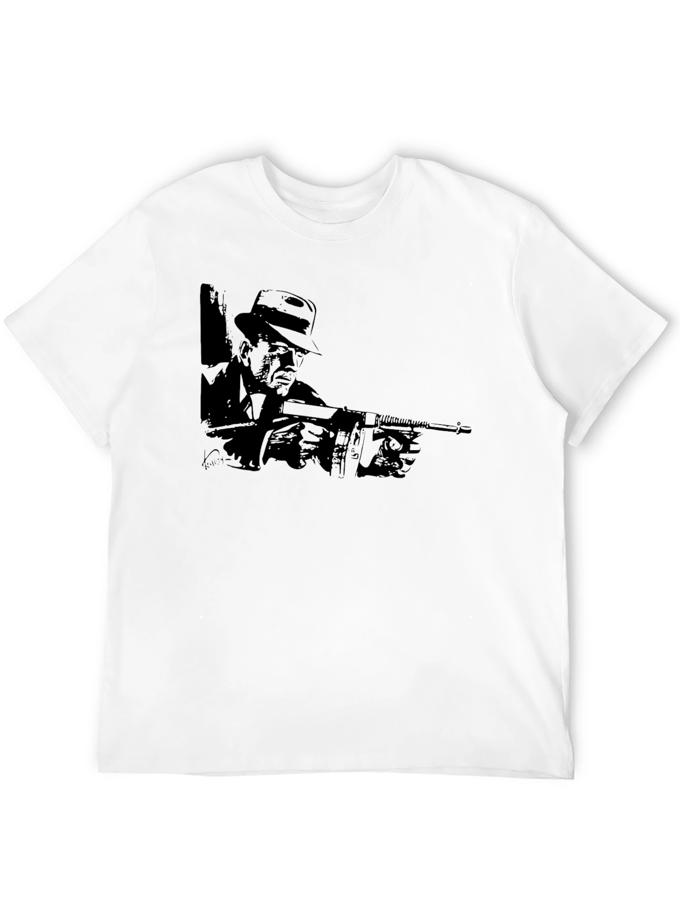 Noir T-Shirt: Classic Gangster Style - 12