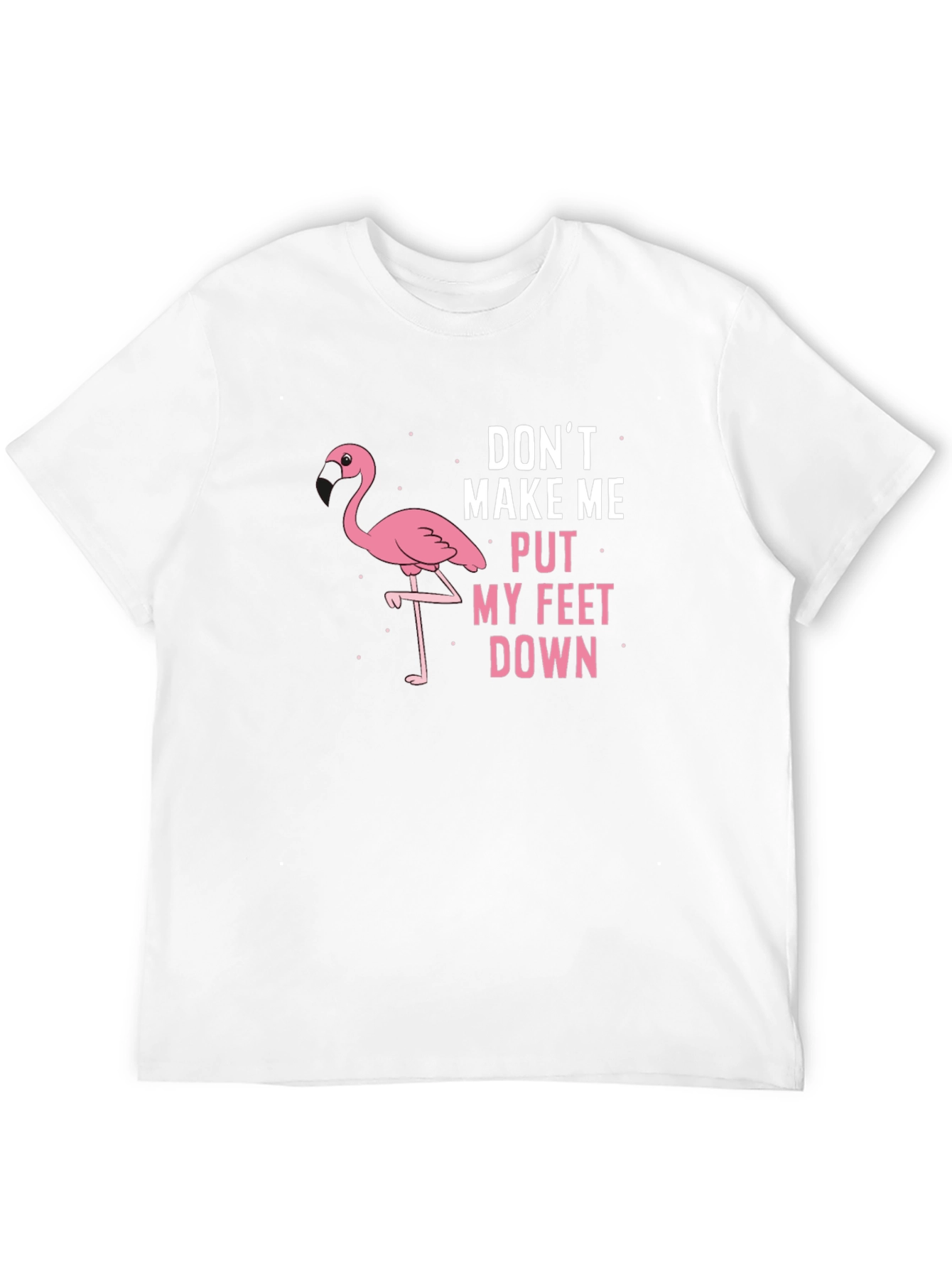 Black Flamingo "Don't Make Me Put My Feet Down" Graphic Tee view 12