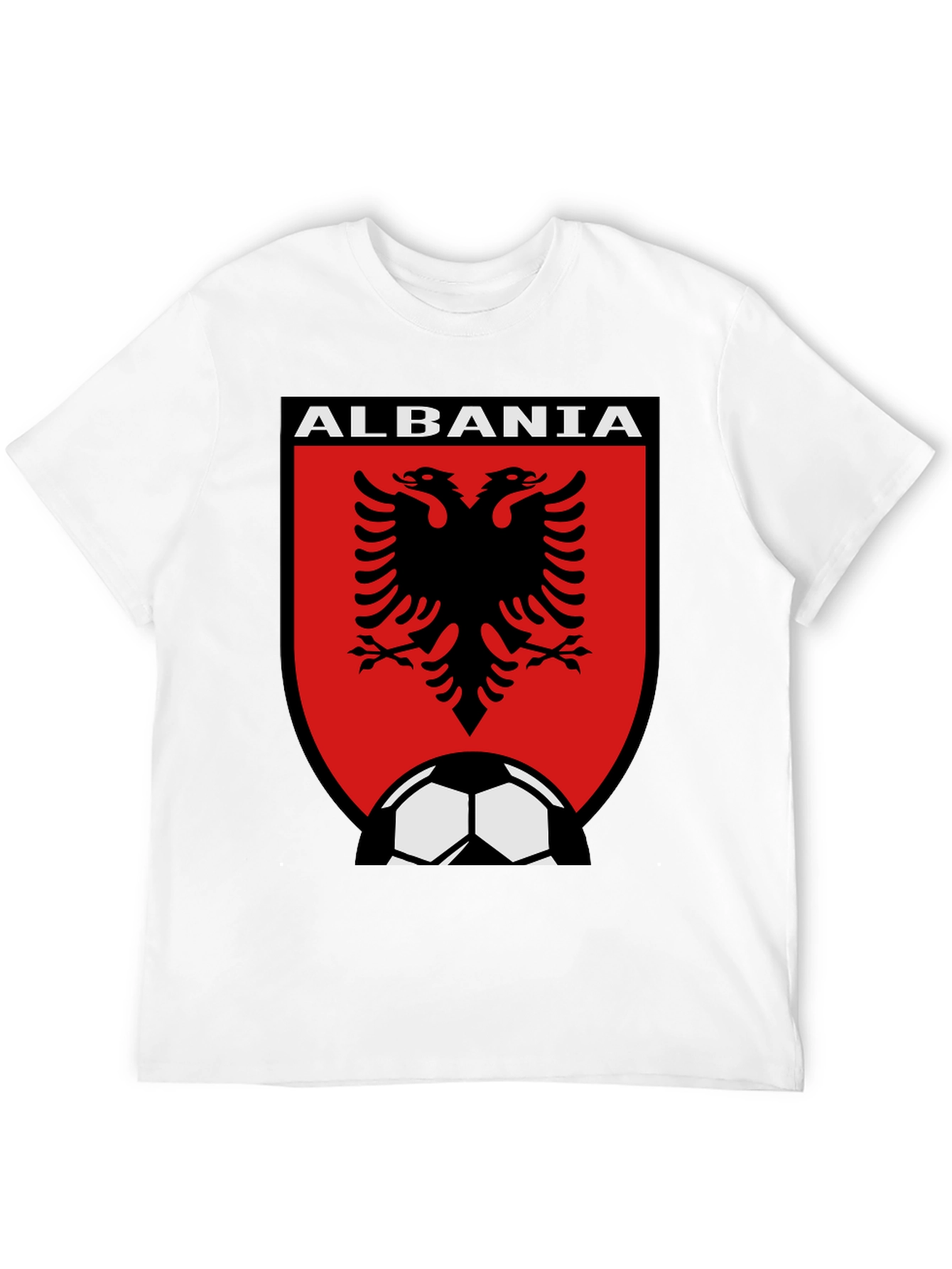 Albania Soccer T-Shirt | Double Headed Eagle - 12