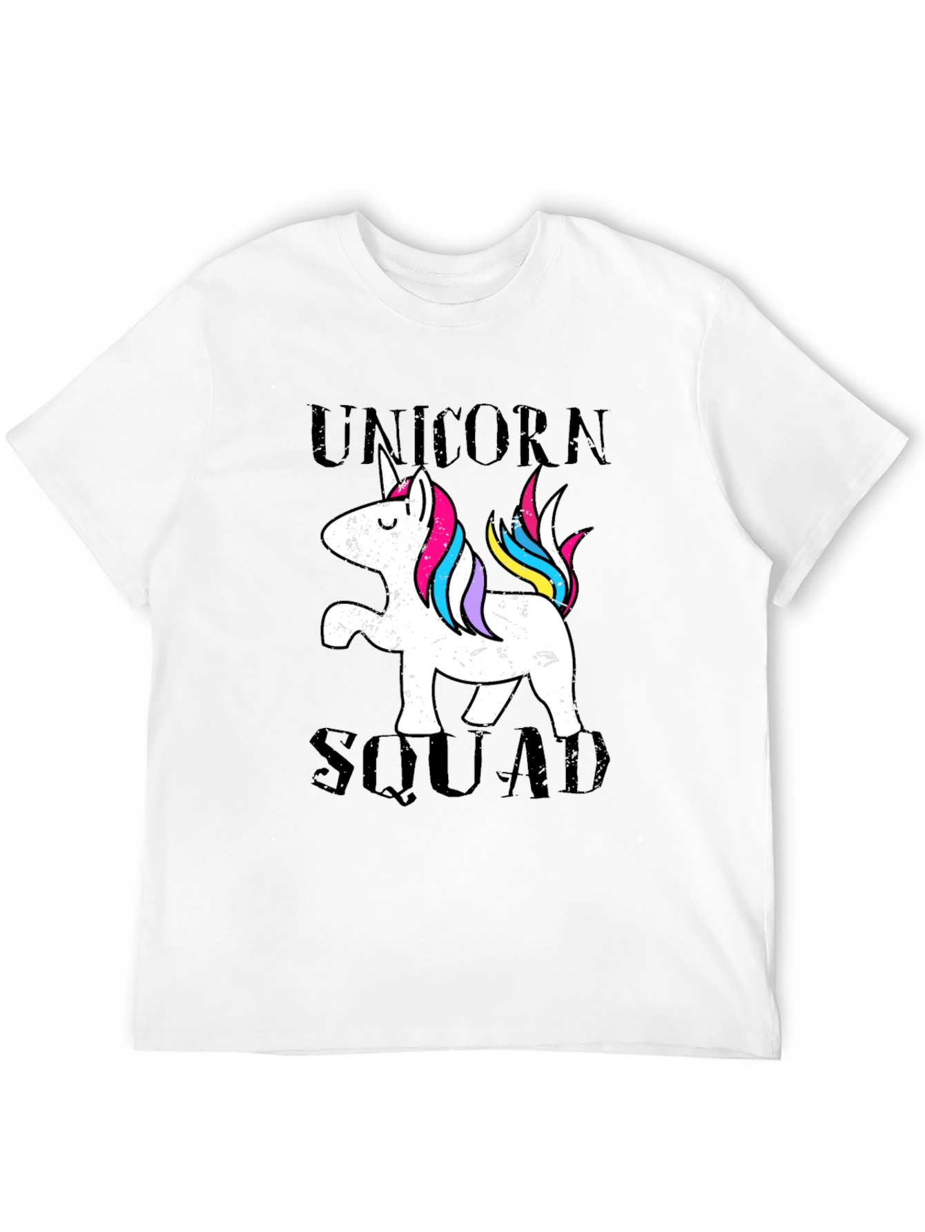 Black Unicorn Squad Black T-Shirt view 12