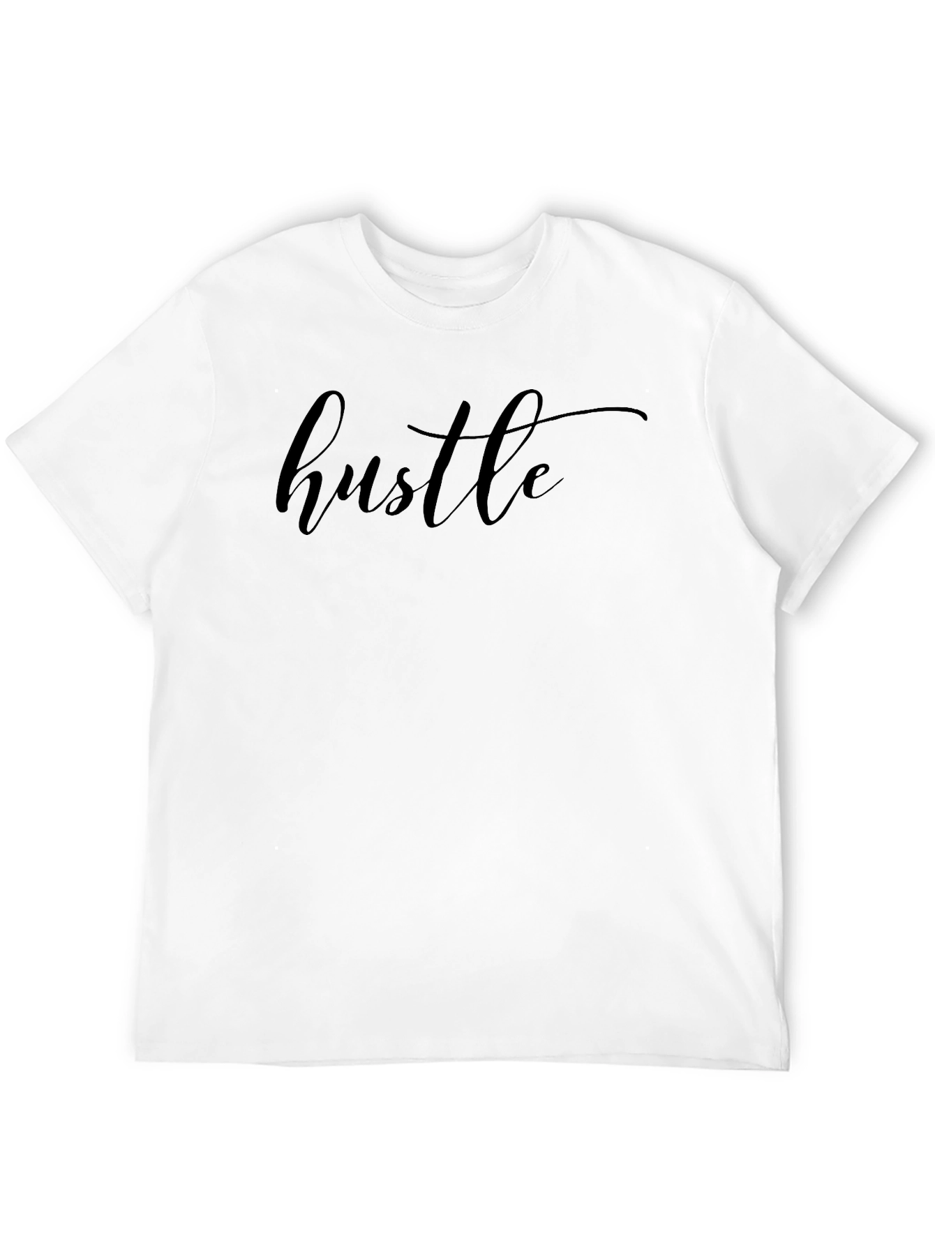 Black Hustle Graphic Tee - Men's Black Short Sleeve Shirt view 12