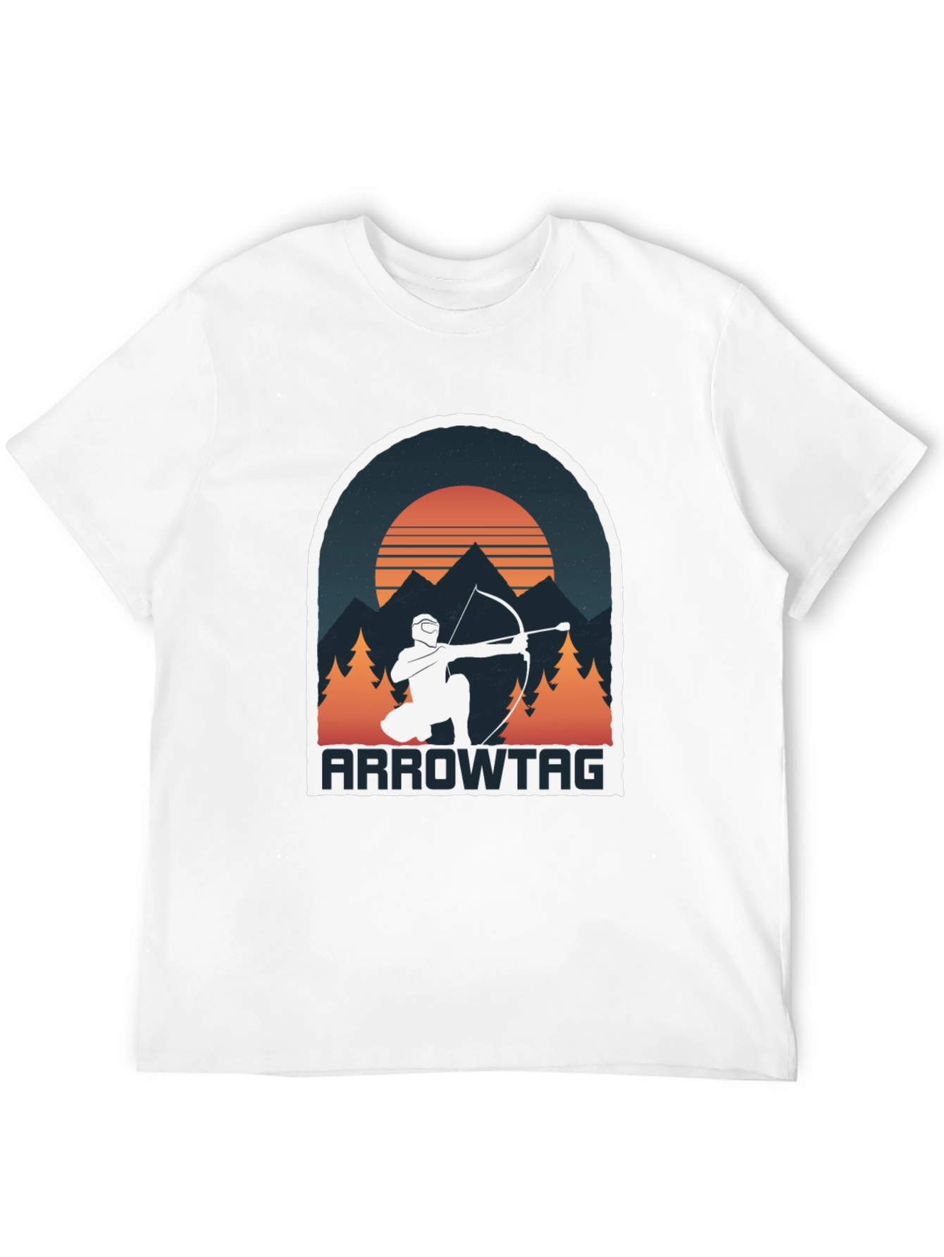 Black Arrowtag Graphic Tee - Outdoor Adventure Shirt view 12