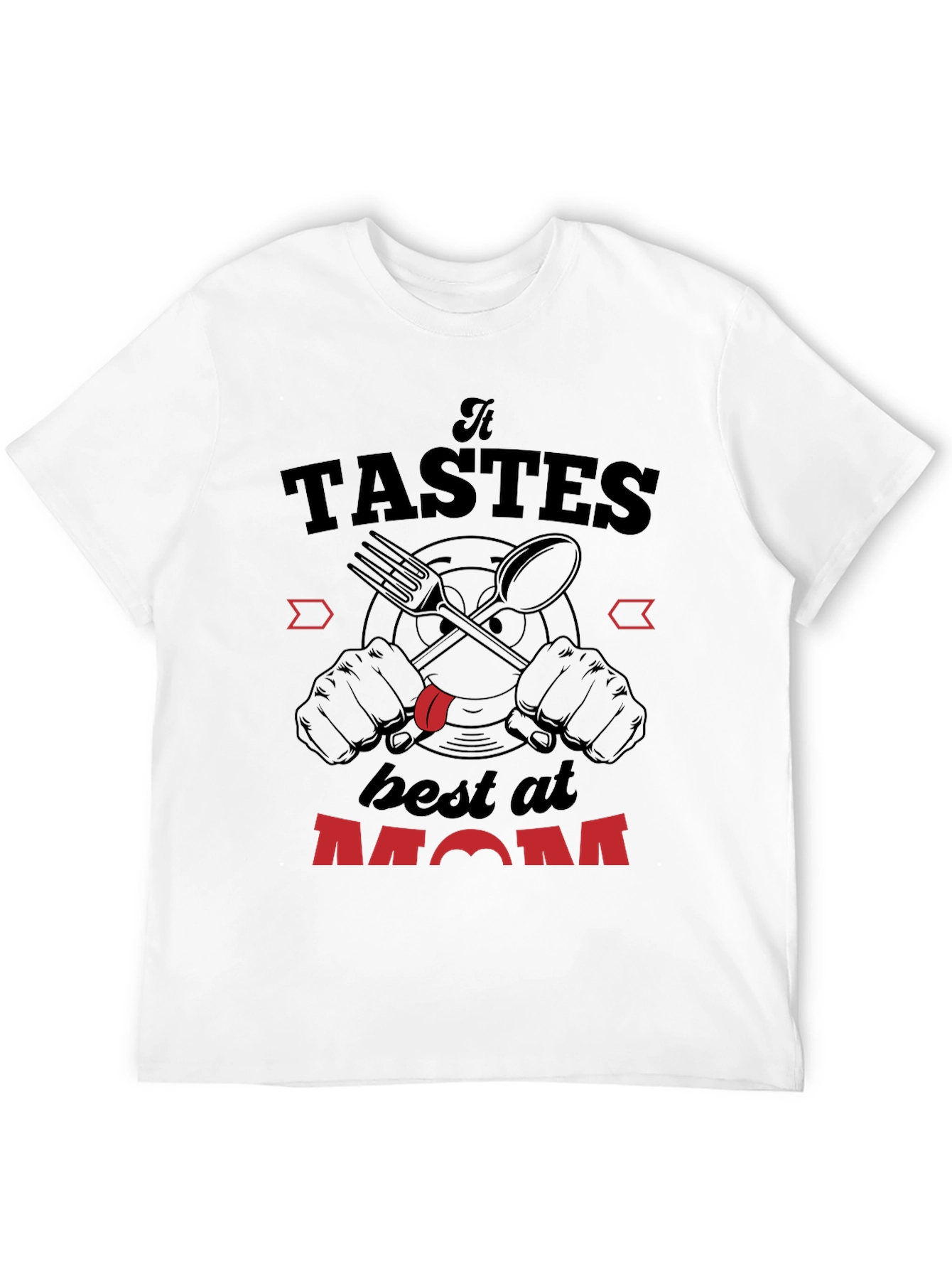 Black Taste Best at Mom Black Graphic Tee view 12