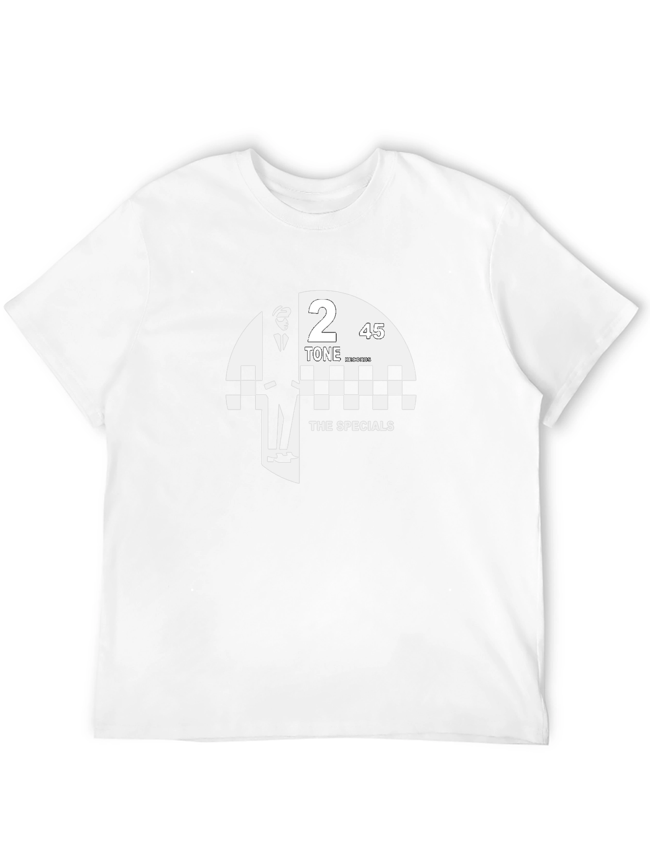 Black The Specials 2 Tone Records Black T-Shirt view 12