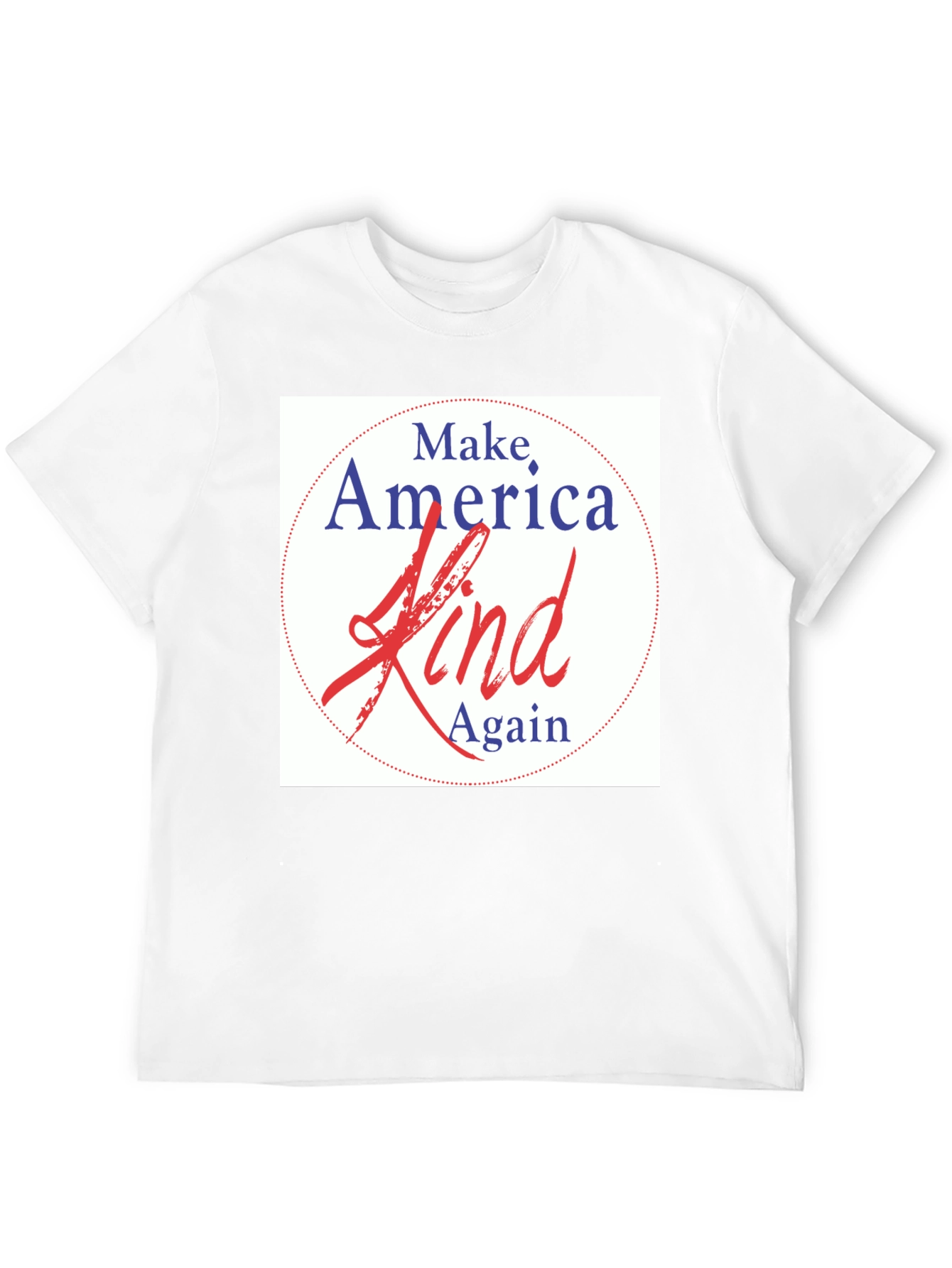 Black Make America Kind Again T-Shirt view 12
