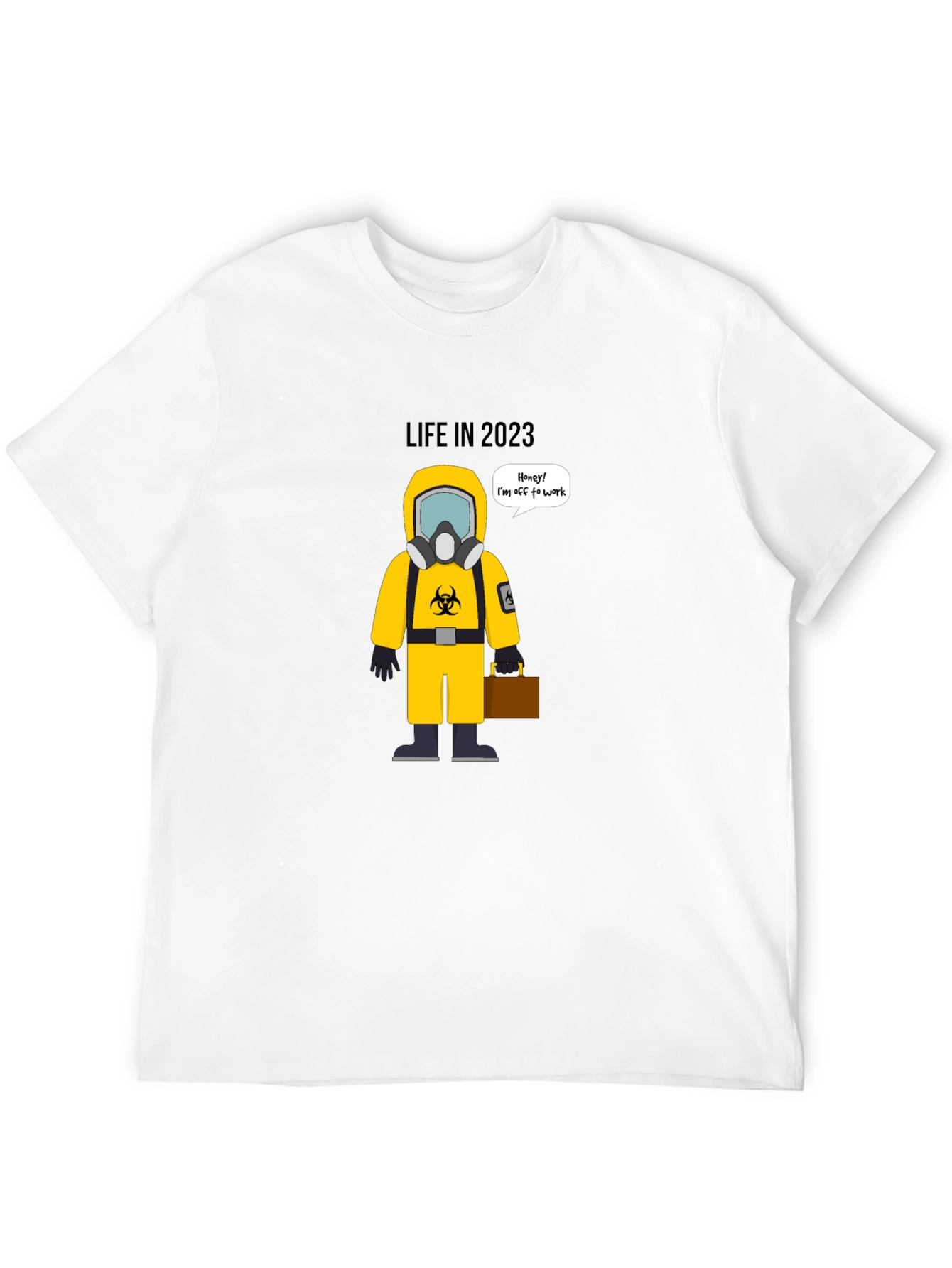 Black Life in 2023 Funny Hazmat T-Shirt view 12