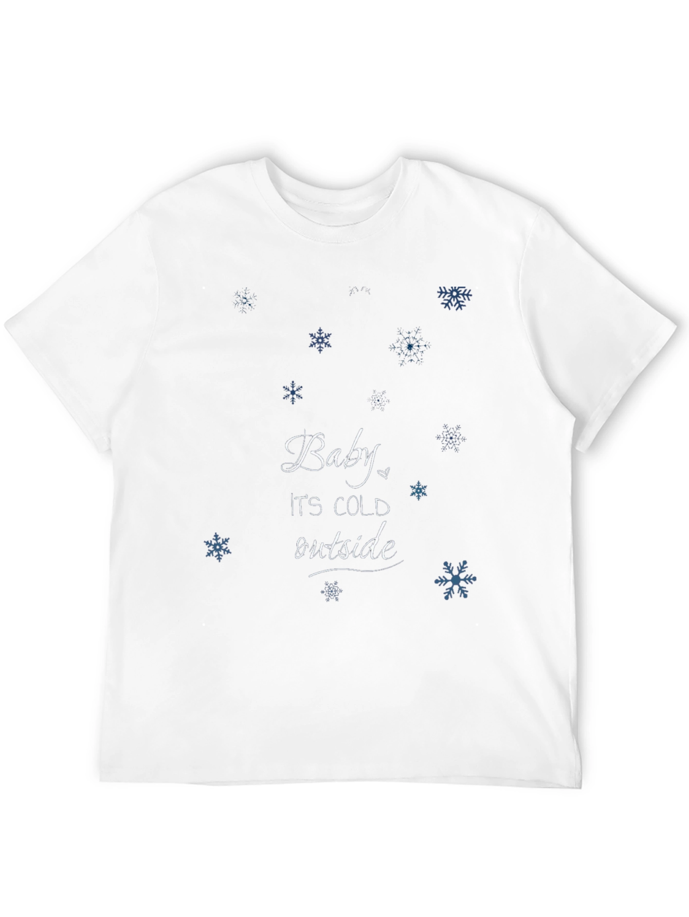 Black Baby It's Cold Outside T-Shirt view 12