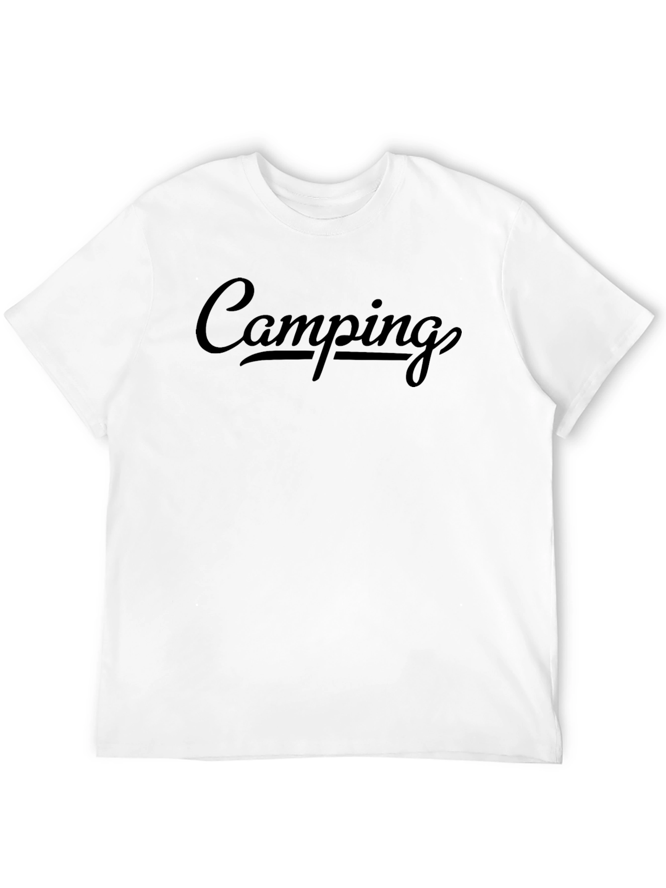 Camping T-Shirt - Black Graphic Tee for Outdoor Adventures - 12