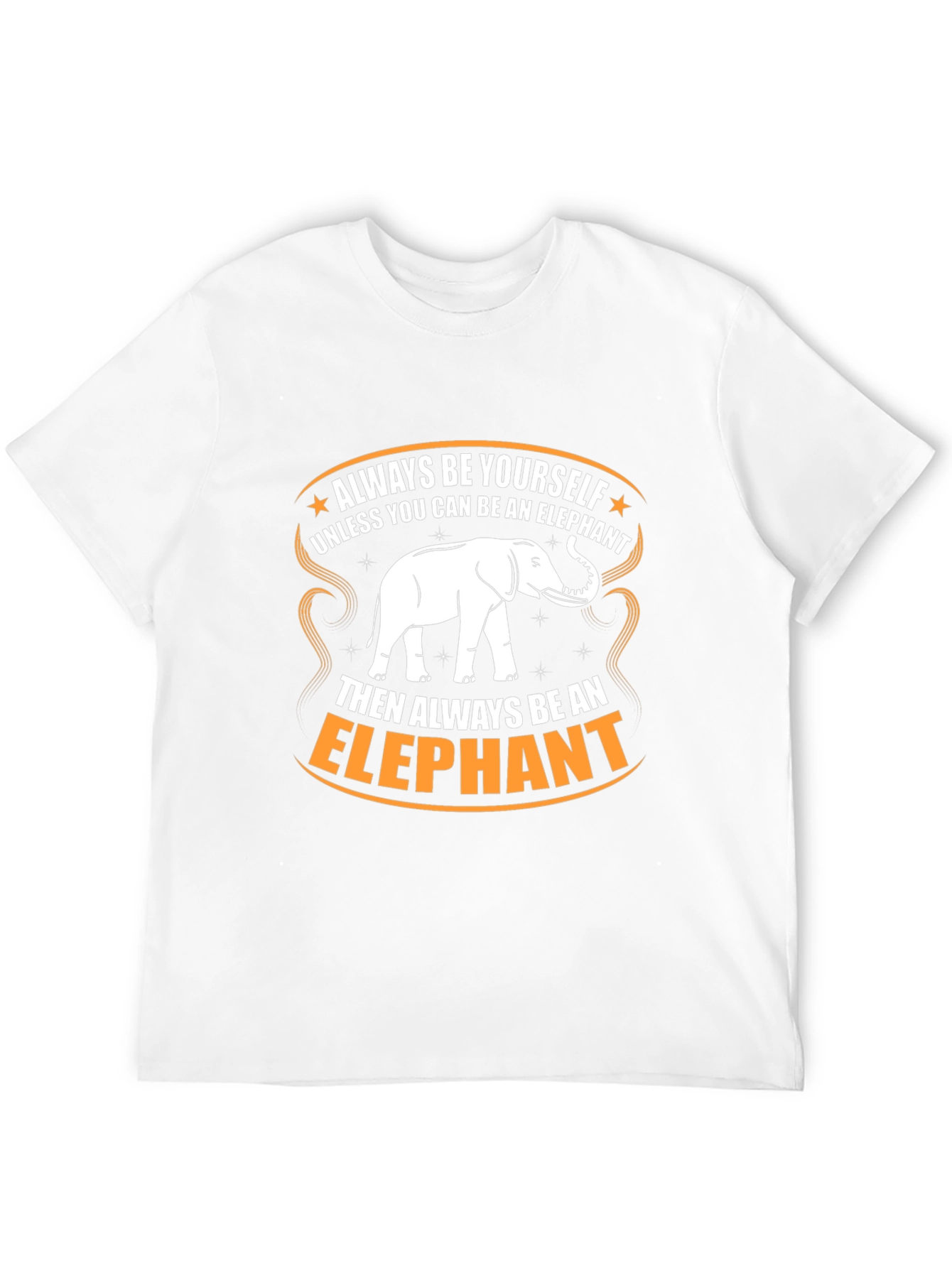 Black Always Be An Elephant Graphic T-Shirt view 12