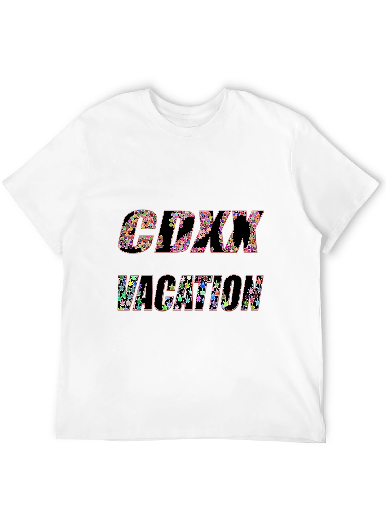 CDXX Vacation Black T-Shirt - 12