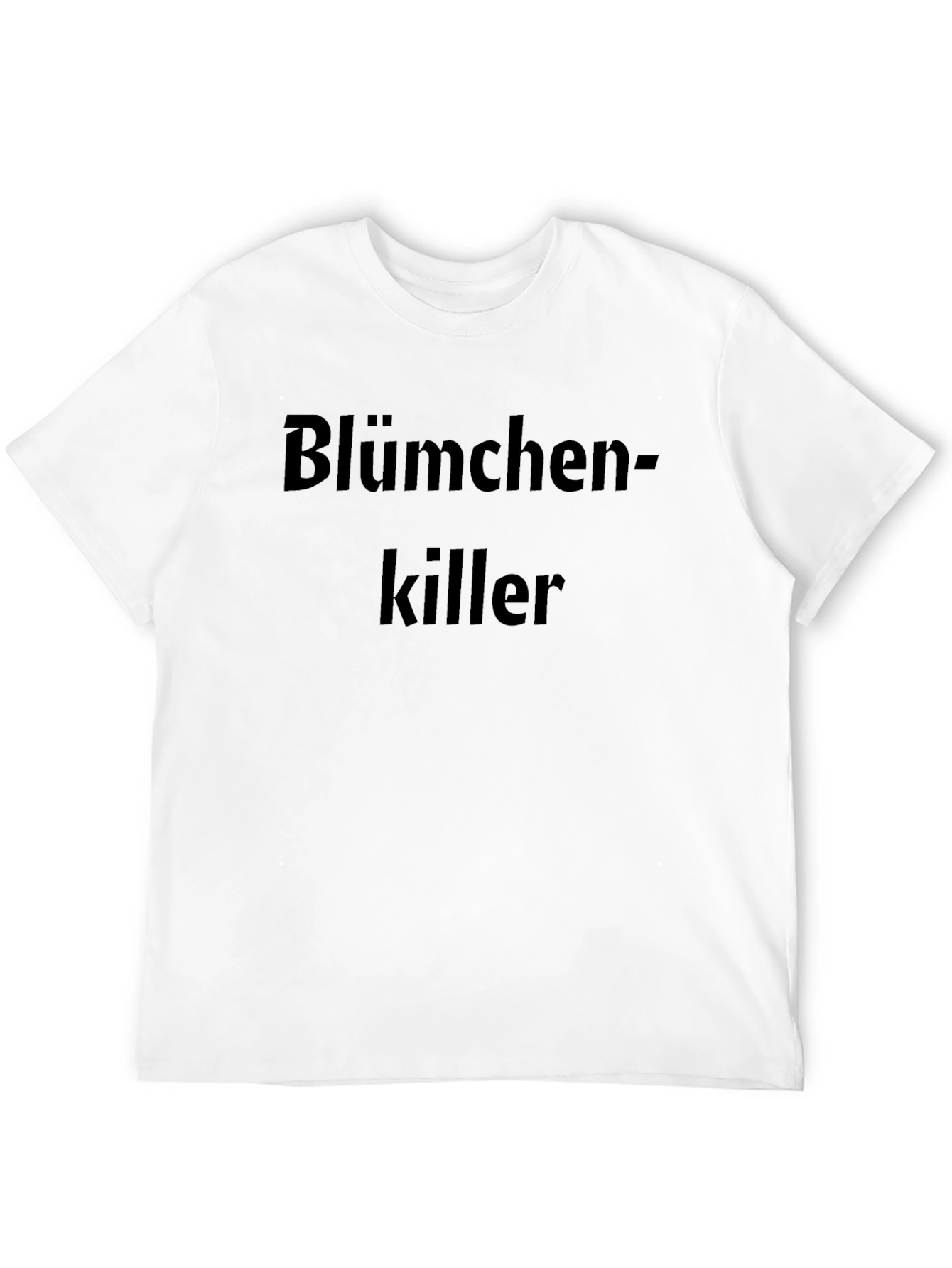 Black Blümchen-killer Graphic Tee - Bold Statement T-Shirt view 12