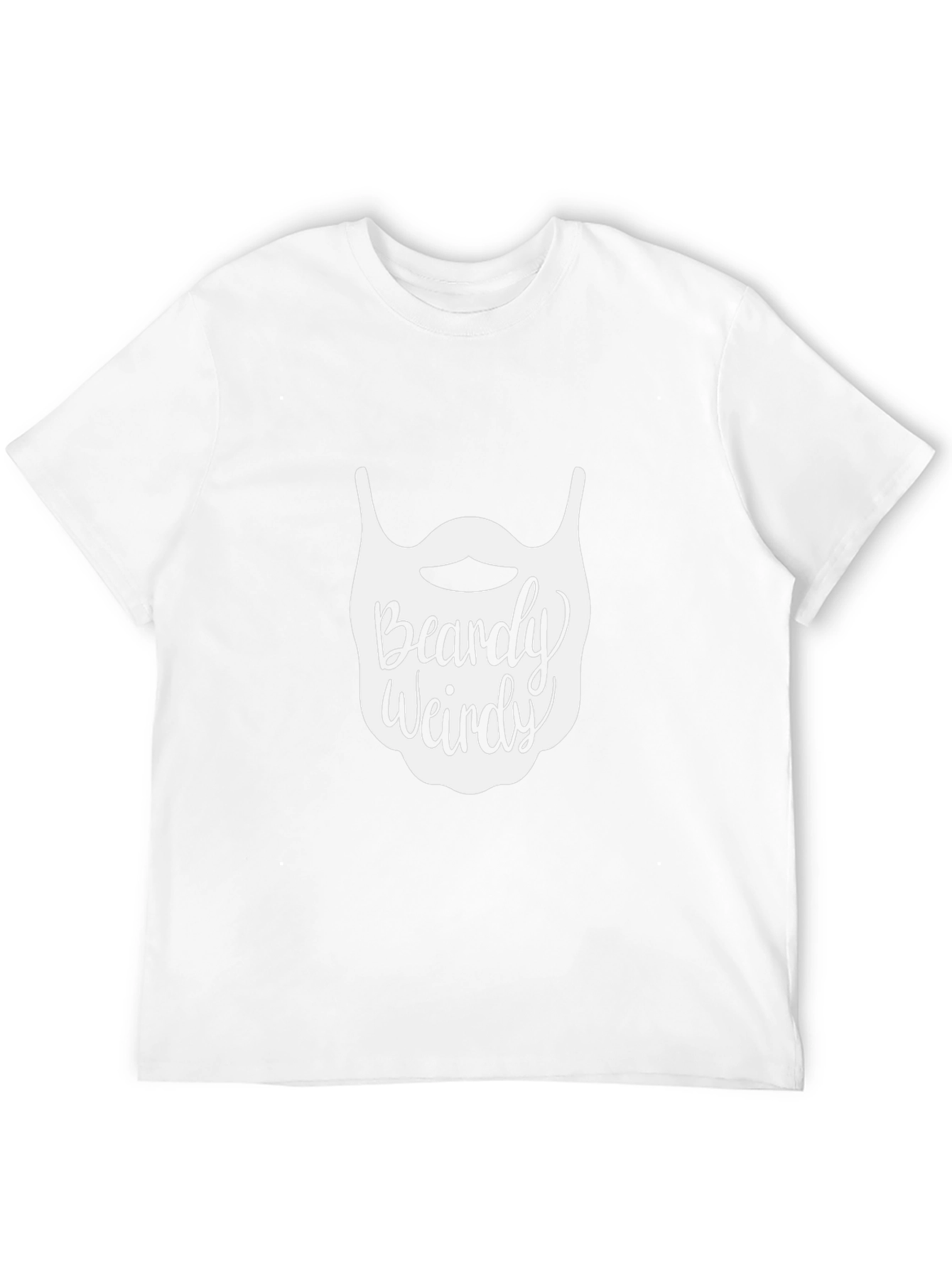 Black Beardy Weirdy Graphic Tee - Black view 12