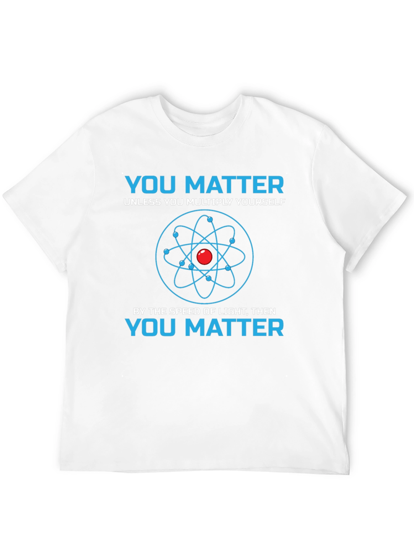 Black You Matter Science T-Shirt - Novelty Physics Tee view 12