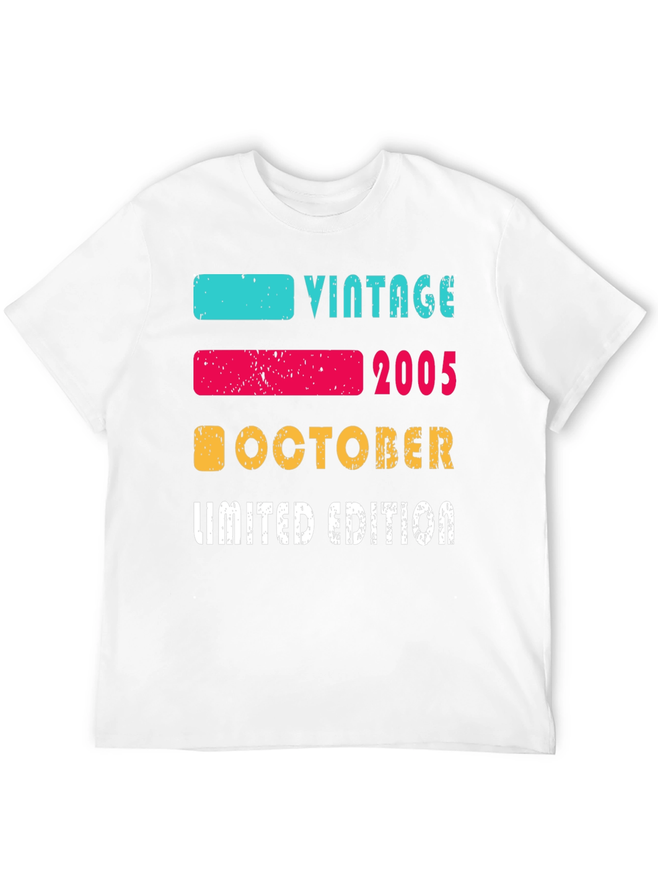 Black Vintage 2005 October Limited Edition T-Shirt view 12