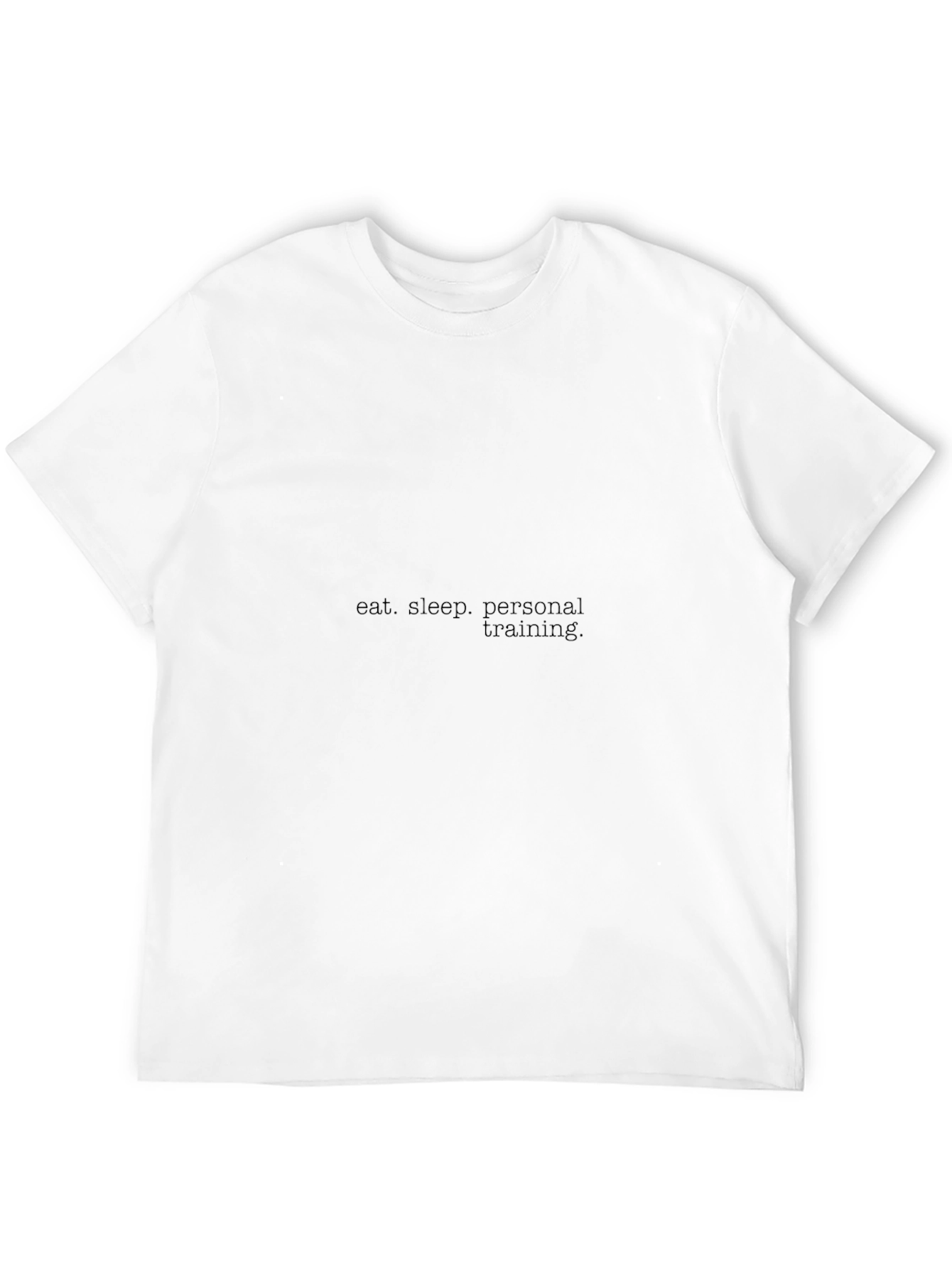 Black Eat Sleep Personal Training Black T-Shirt view 12