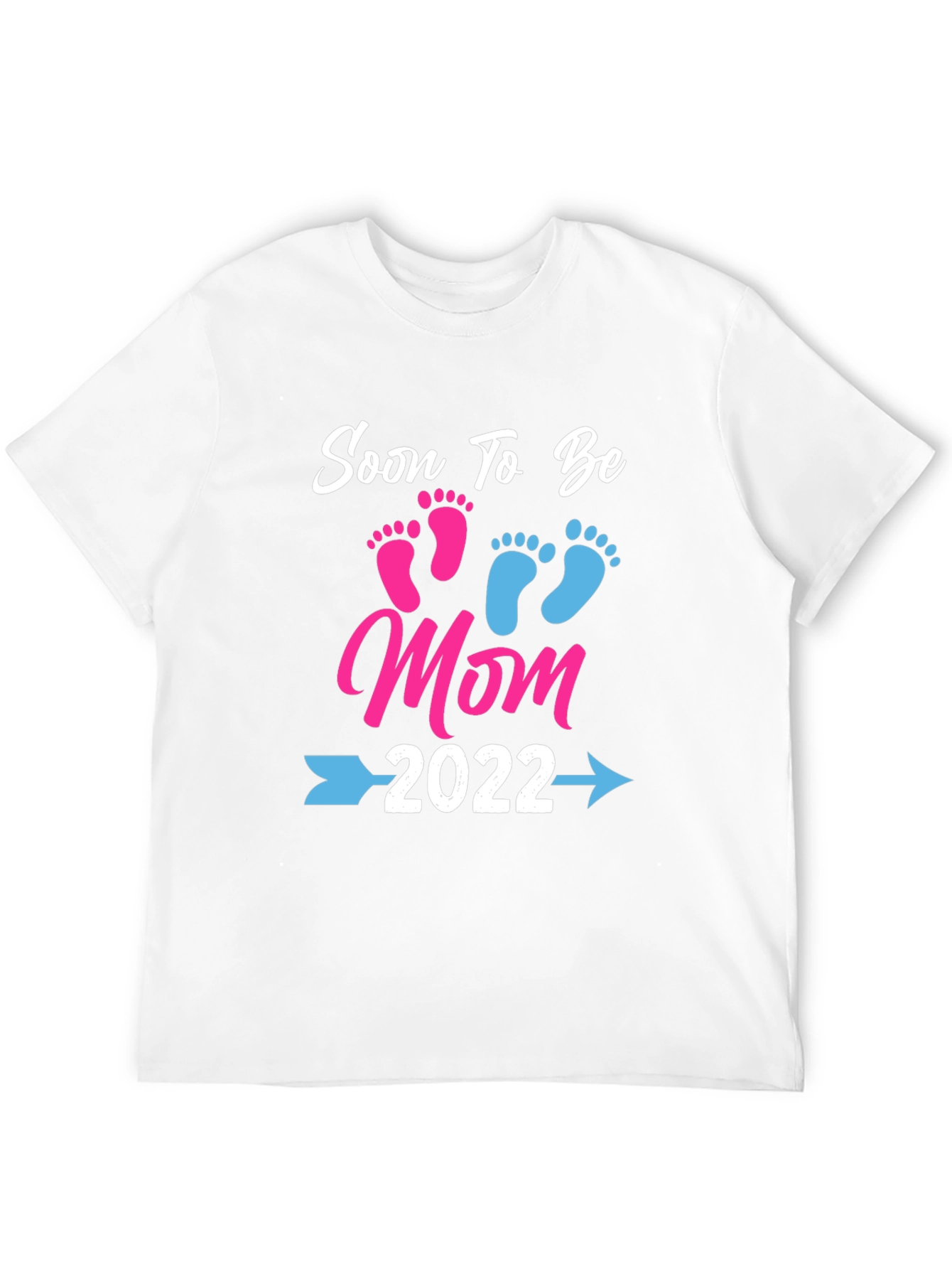 Black Soon To Be Mom 2022 T-Shirt view 12