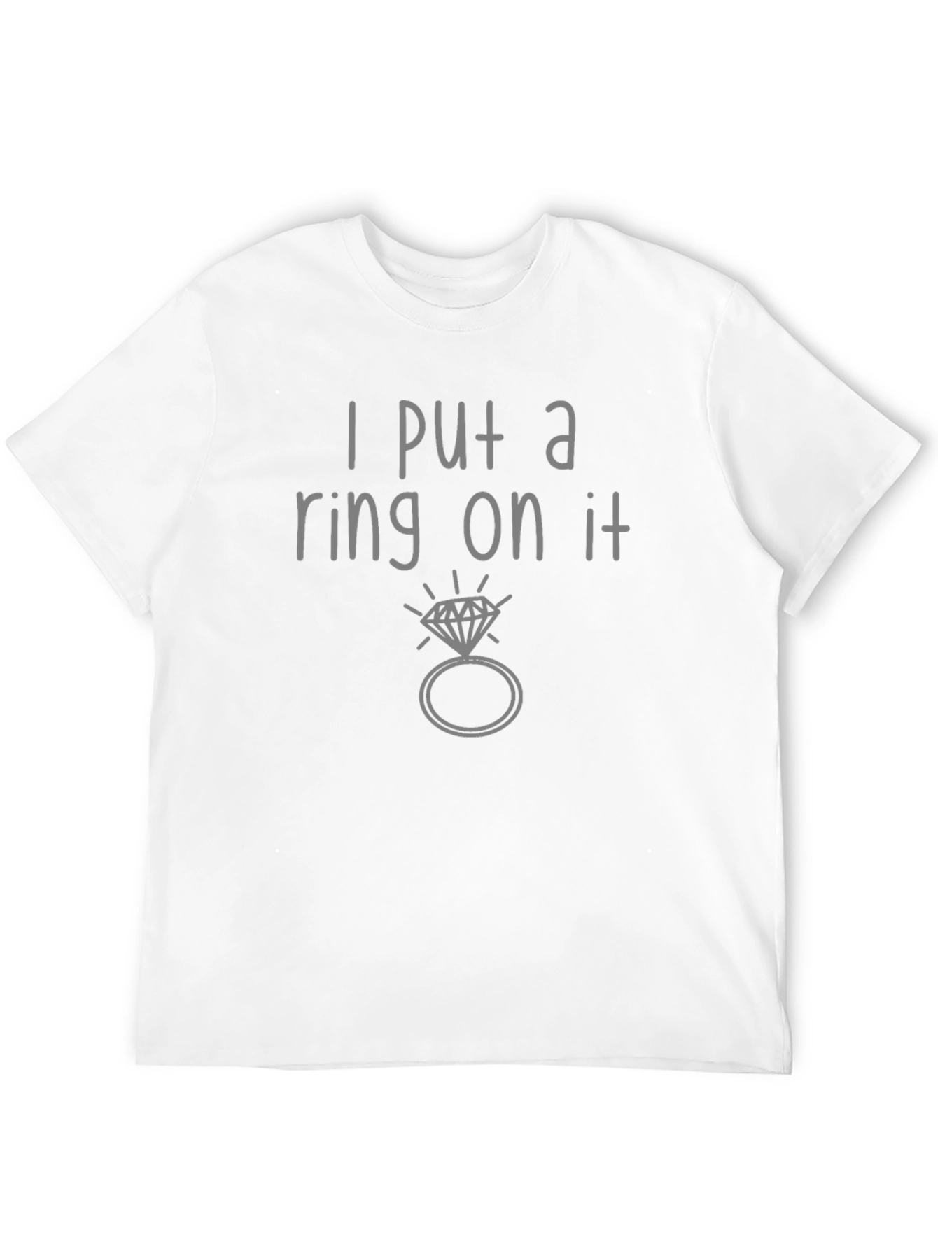 Black I Put a Ring On It Graphic Tee view 12