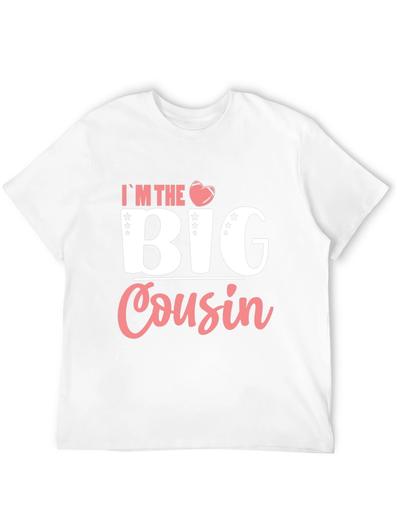 Black I'm the Big Cousin T-Shirt view 12