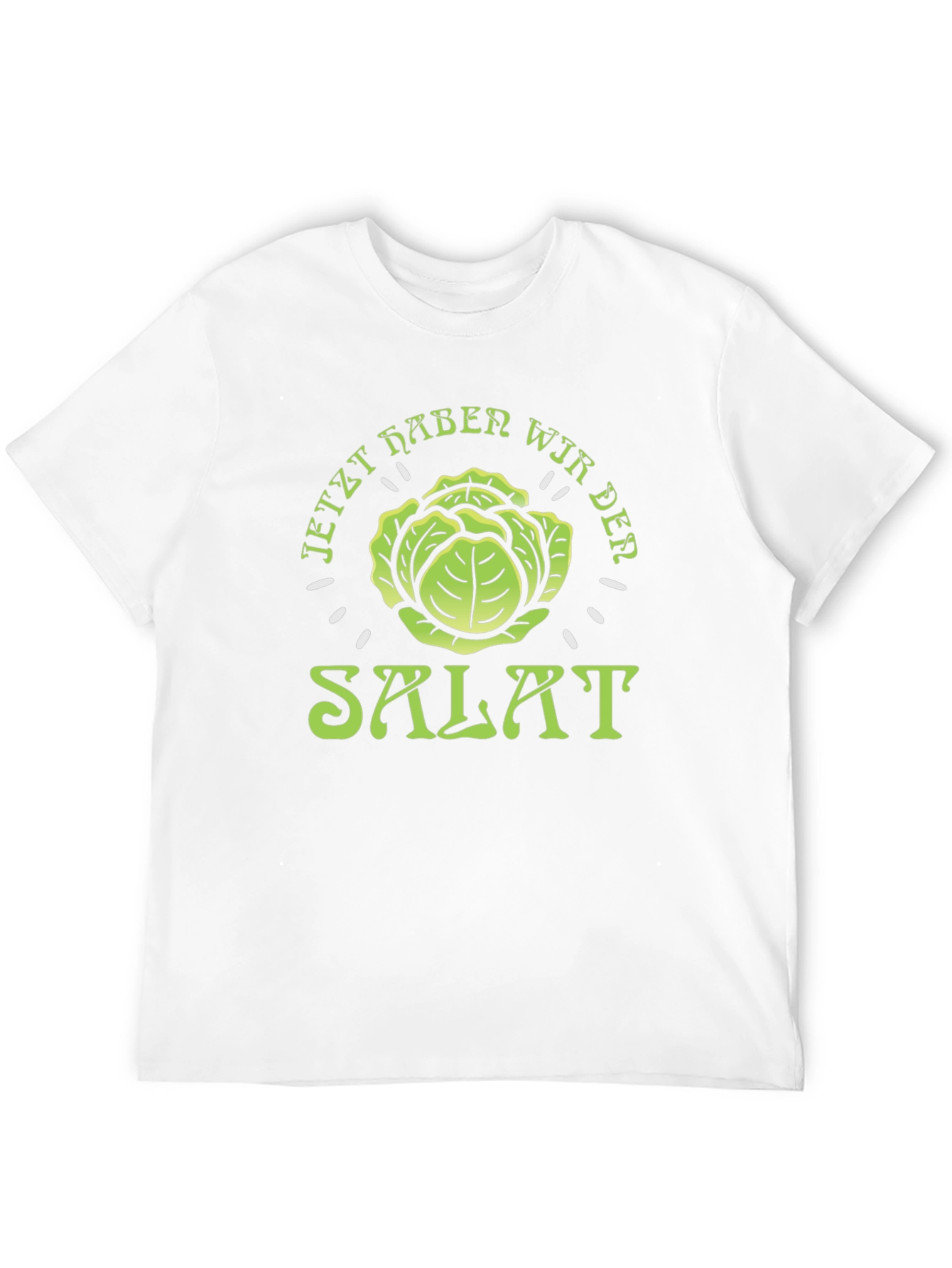 Black Jetzt Haben Wir Der Salat Black Graphic Tee view 12