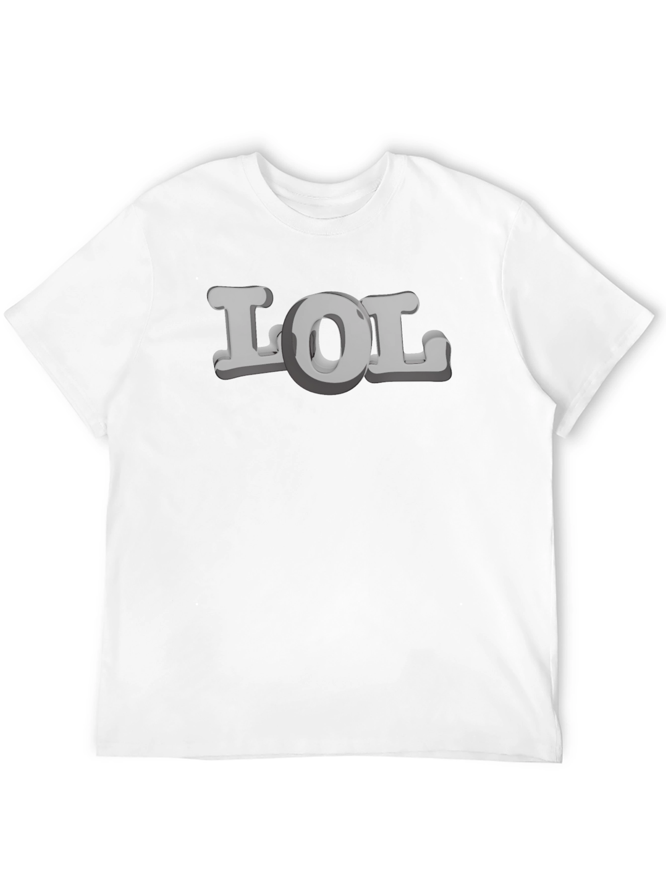 Black LOL Graphic Tee - Men's Black T-Shirt view 12