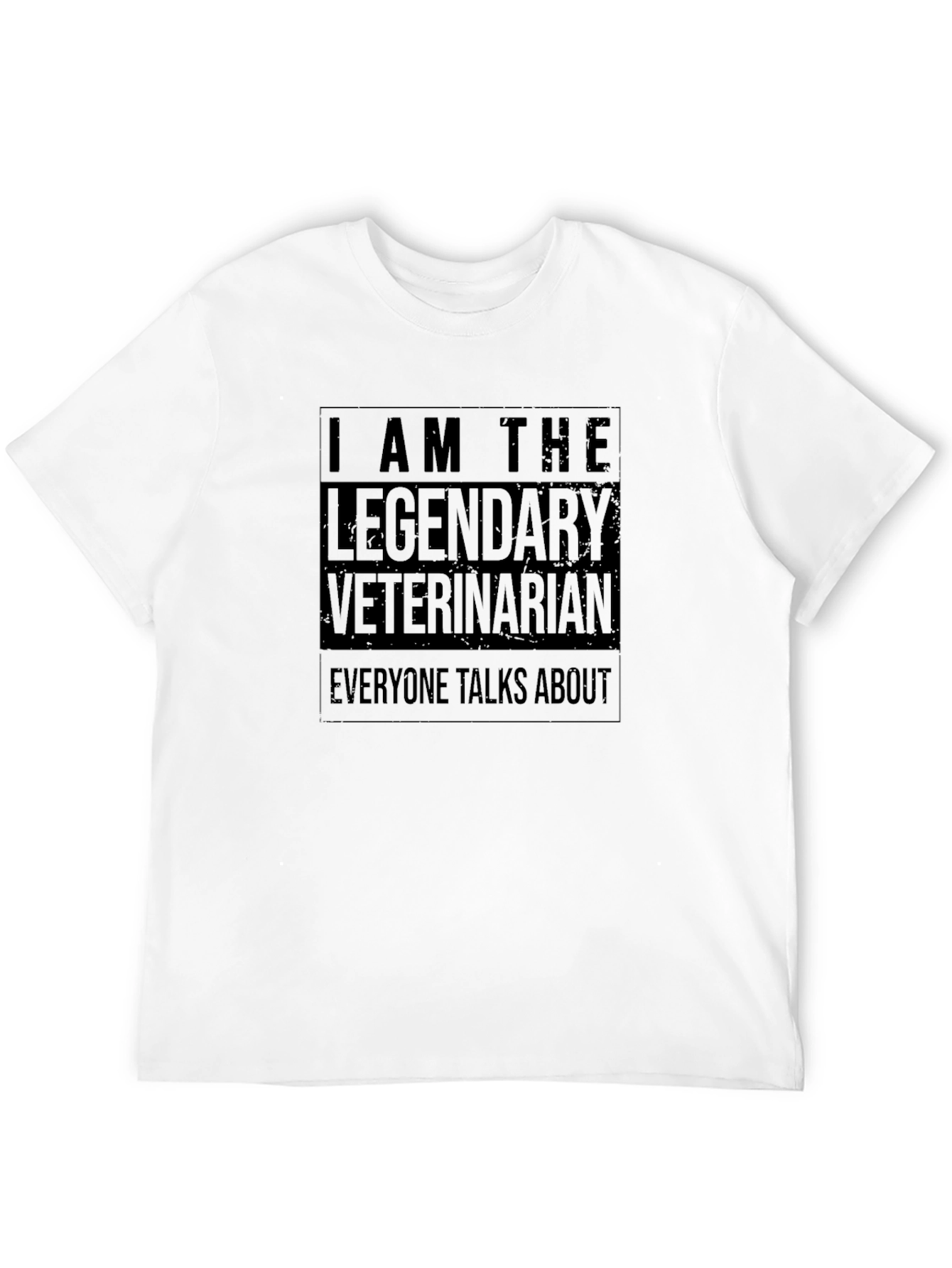 Legendary Veterinarian Black T-Shirt - 12