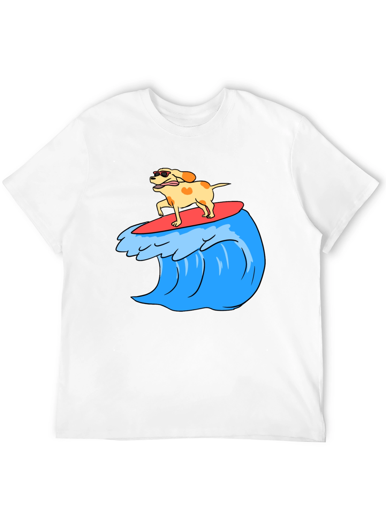 Black Dog Surfing Wave Graphic Tee view 12