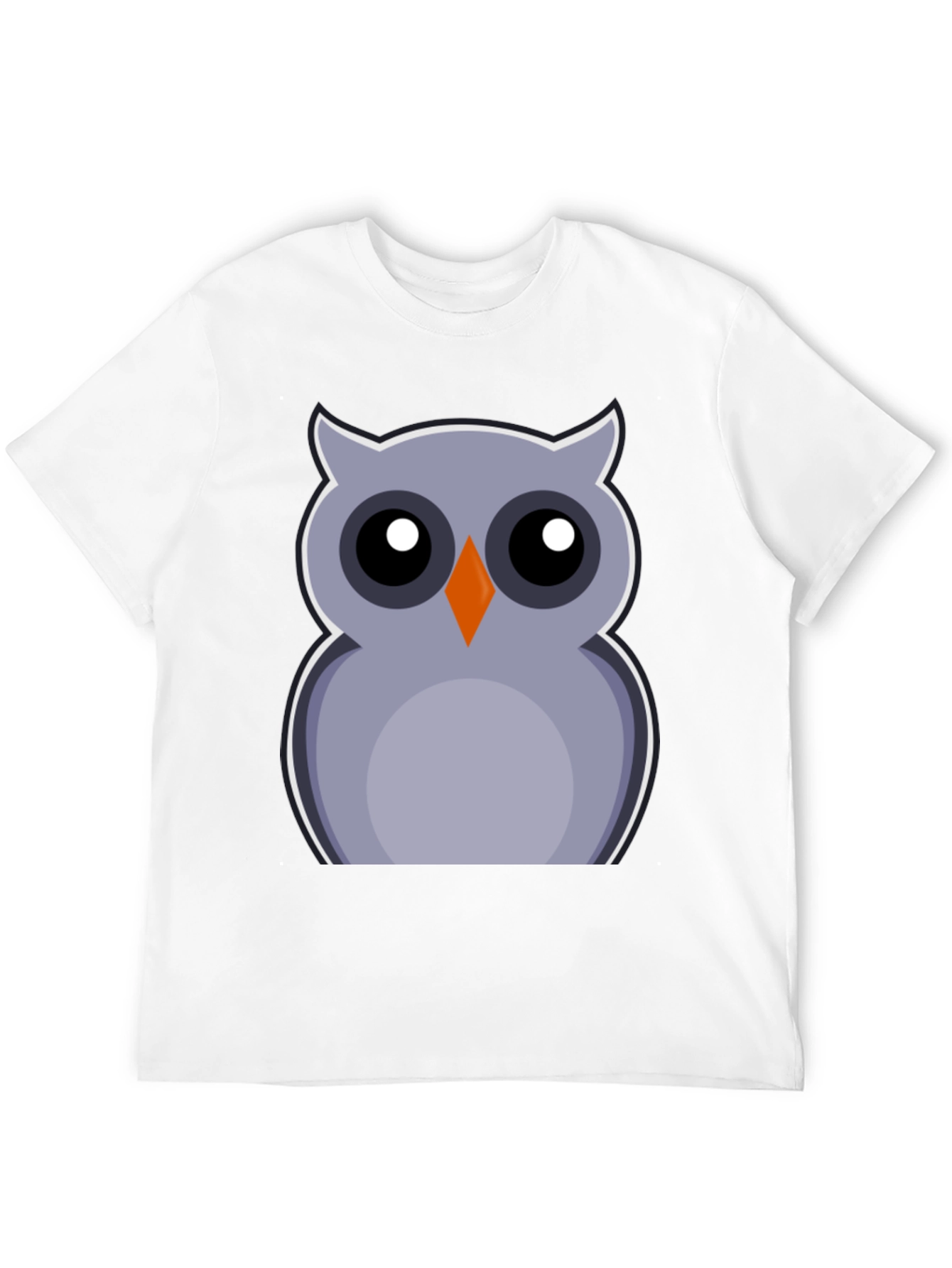 Black Owl Graphic Print Tee - Fun & Stylish view 12